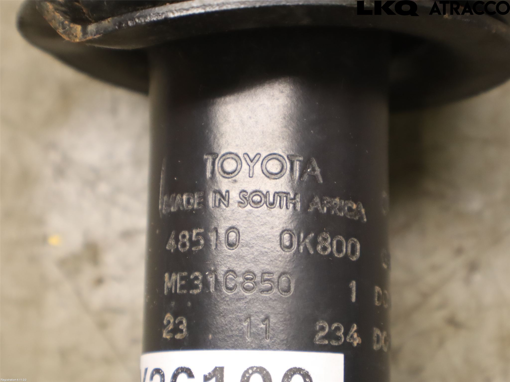 Toyota HILUX 16- Fjäderben Fram Vänster
