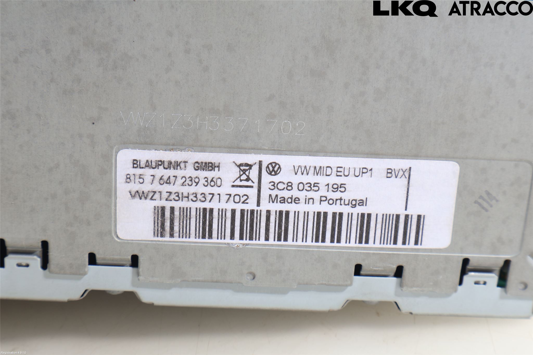 Volkswagen VW SCIROCCO 09-17 Cd Radio - Multimediapanel