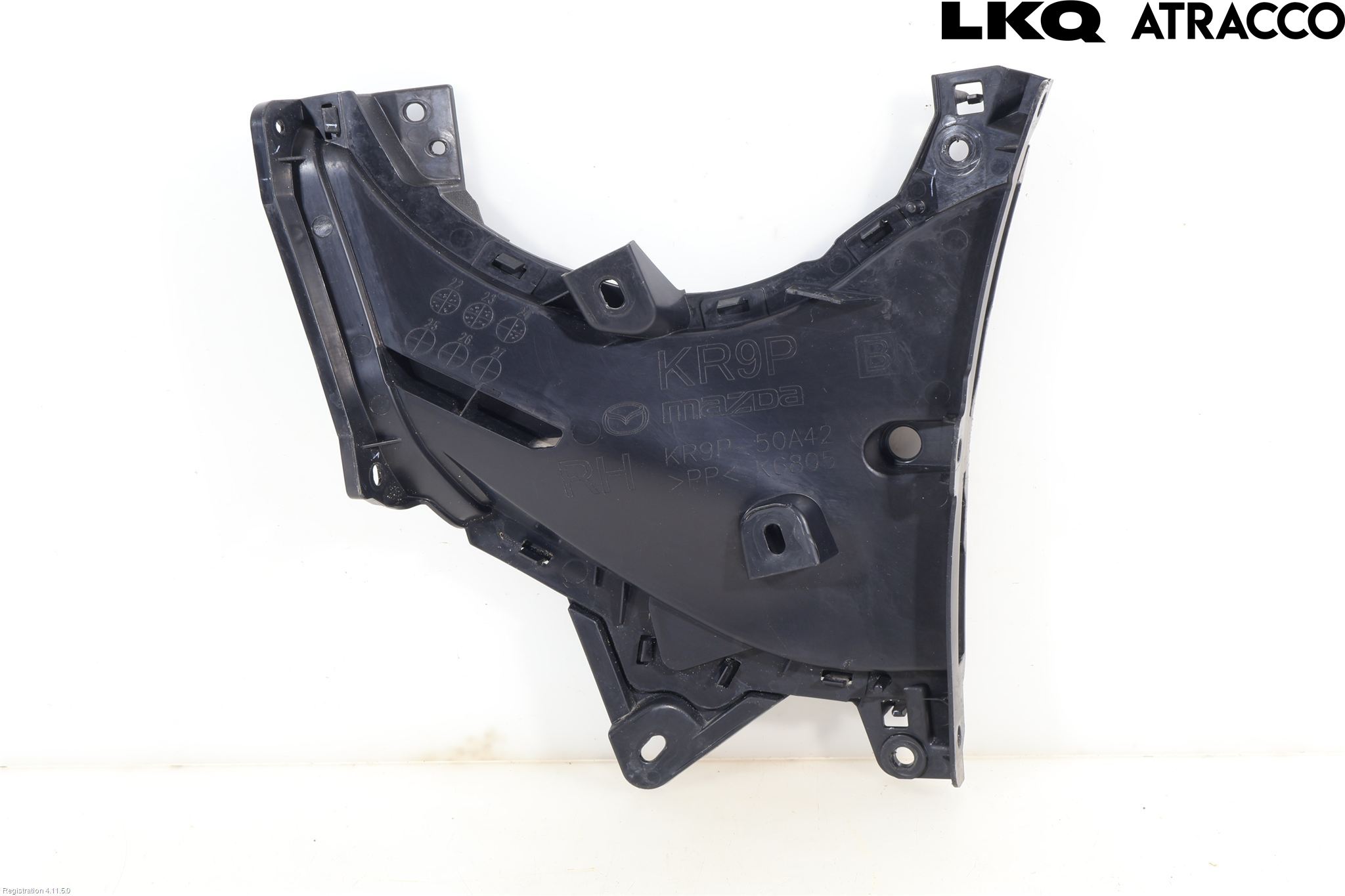 Mazda CX-80 24- Deflektor Plåt-Plast Kylning