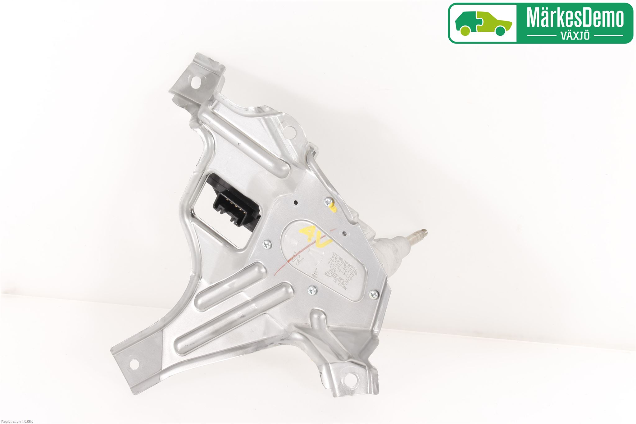 Toyota YARIS XP130 15-20 Torkarmotor Baklucka