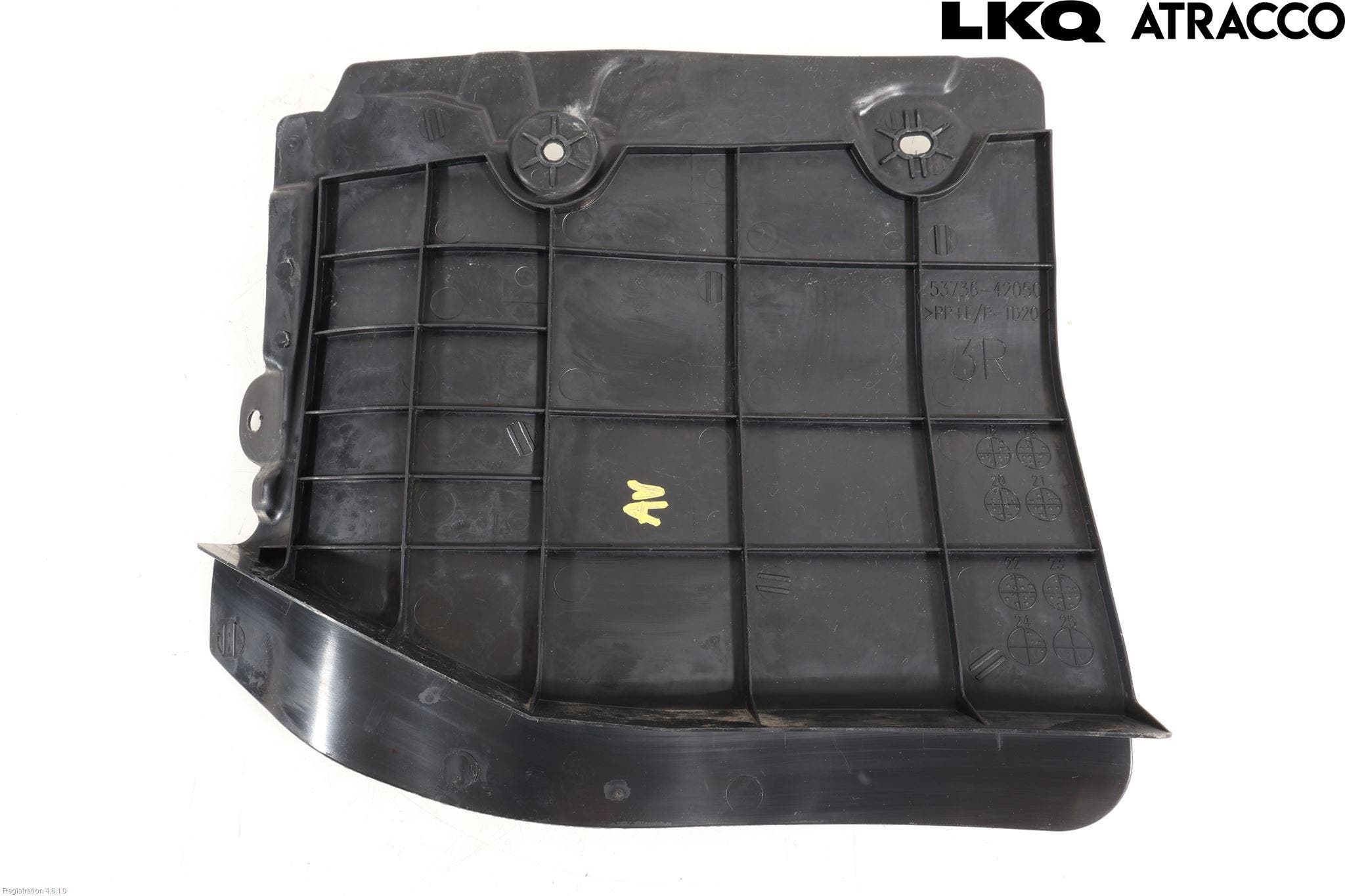 Toyota RAV4 19- Hasplåt Plåt-Plast