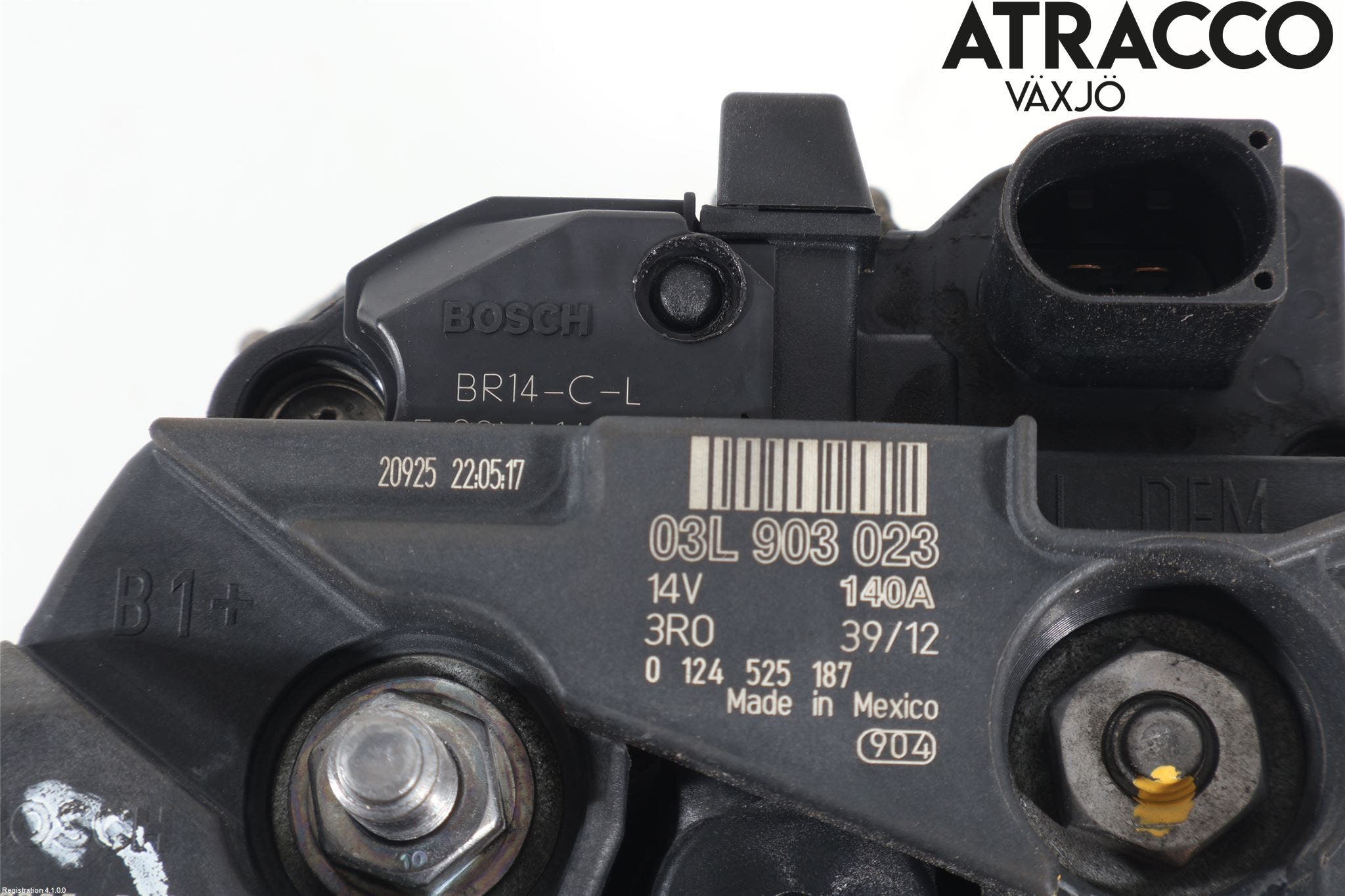 Volkswagen VW GOLF VI 09-13 Generator