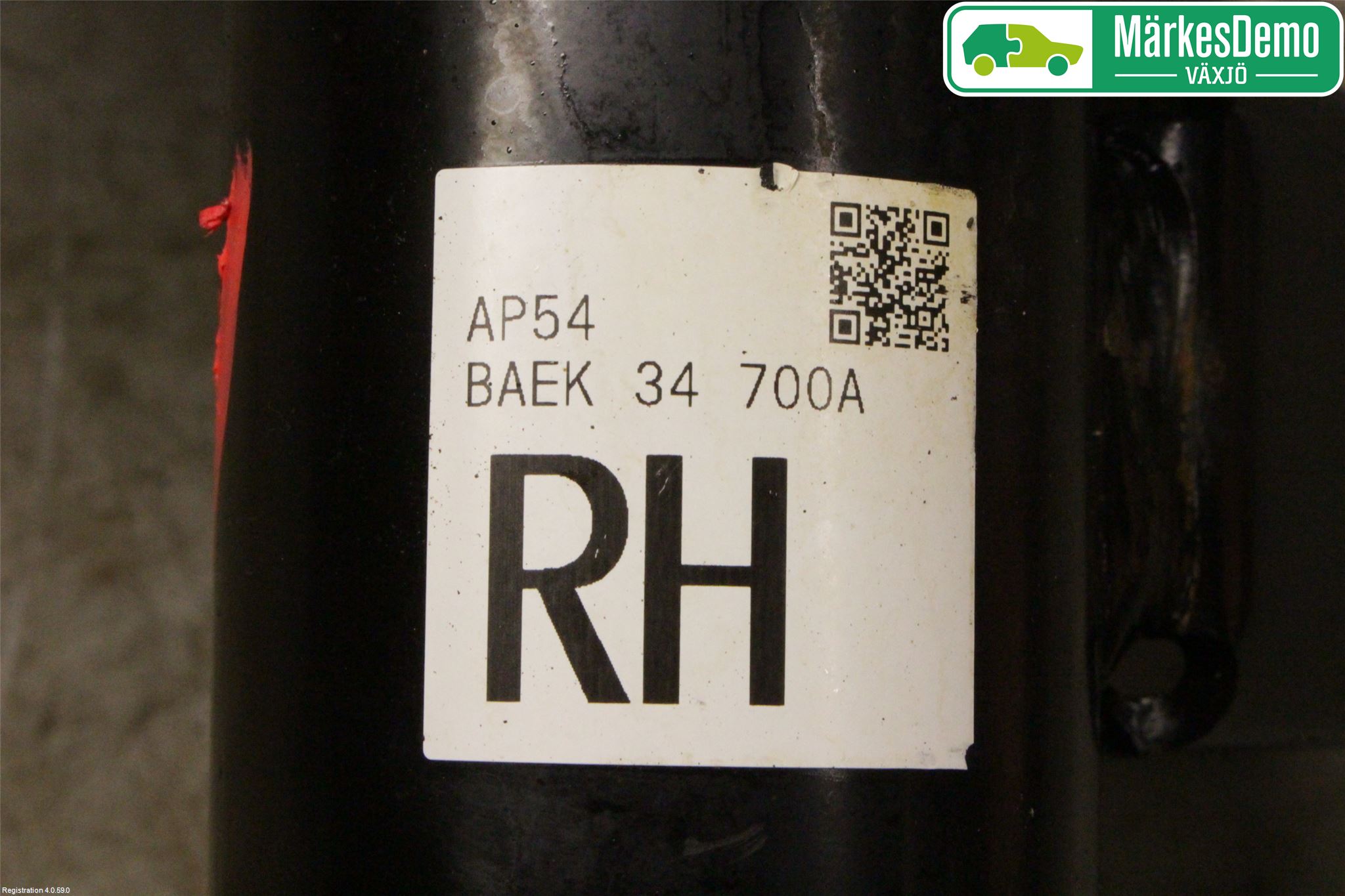 Mazda 3 III 14-19 Fjäderben Fram Höger