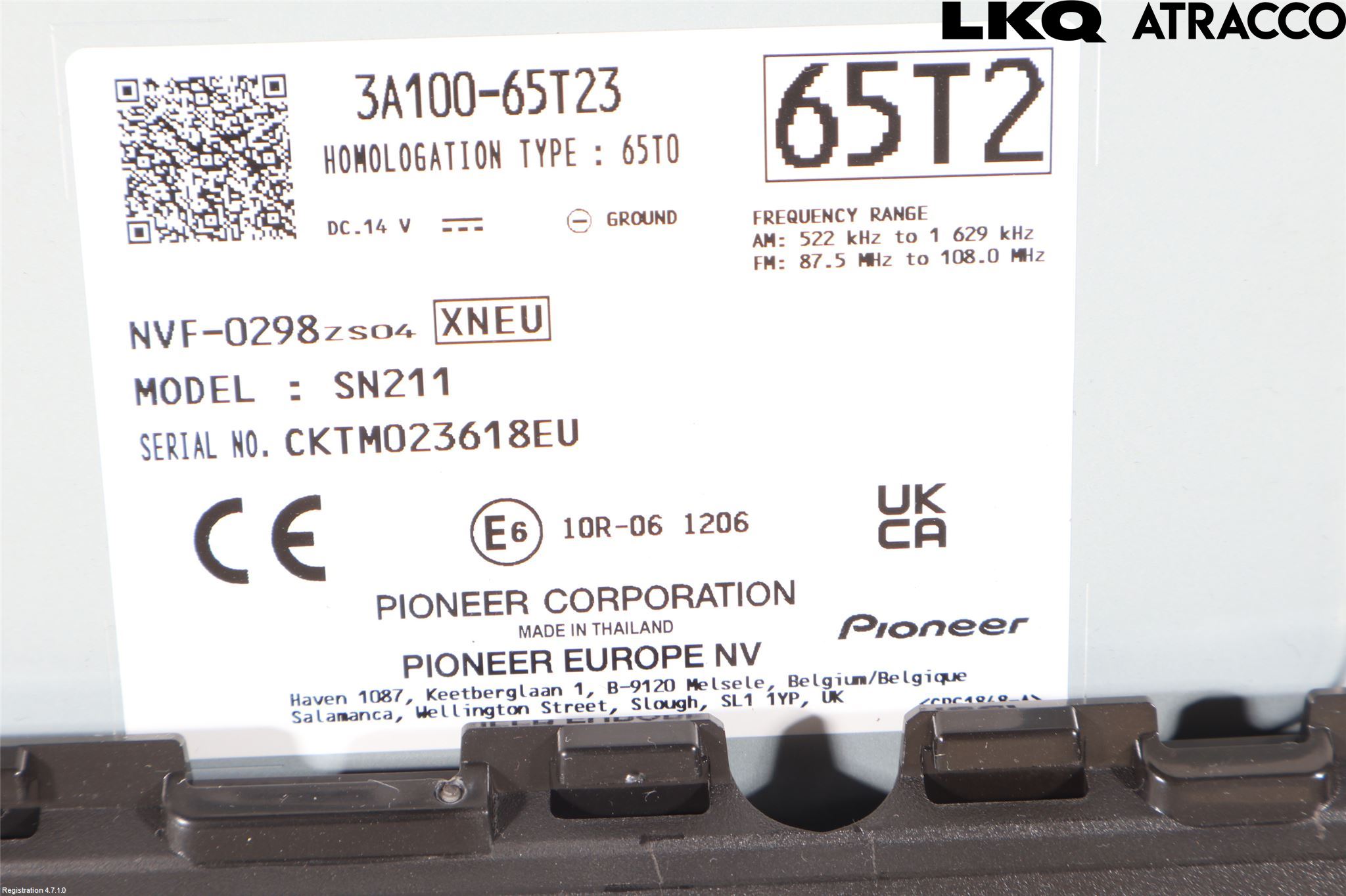 Suzuki SX4 S-CROSS 22- Cd Radio - Multimediapanel