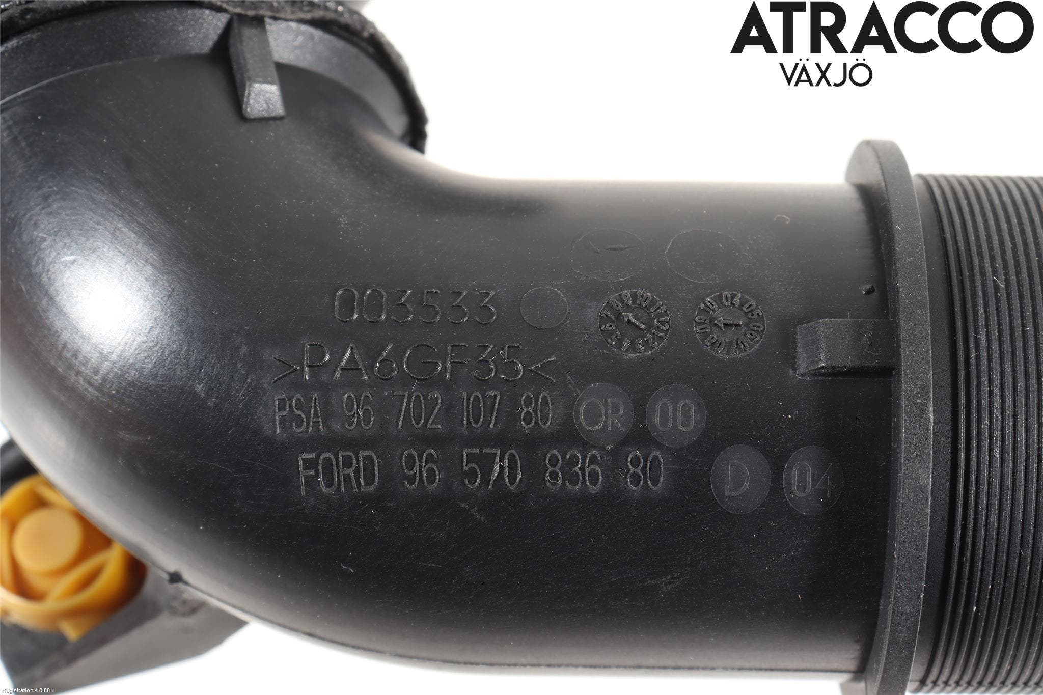 Ford FOCUS 08-11 Laddluft-Intercoolerrör