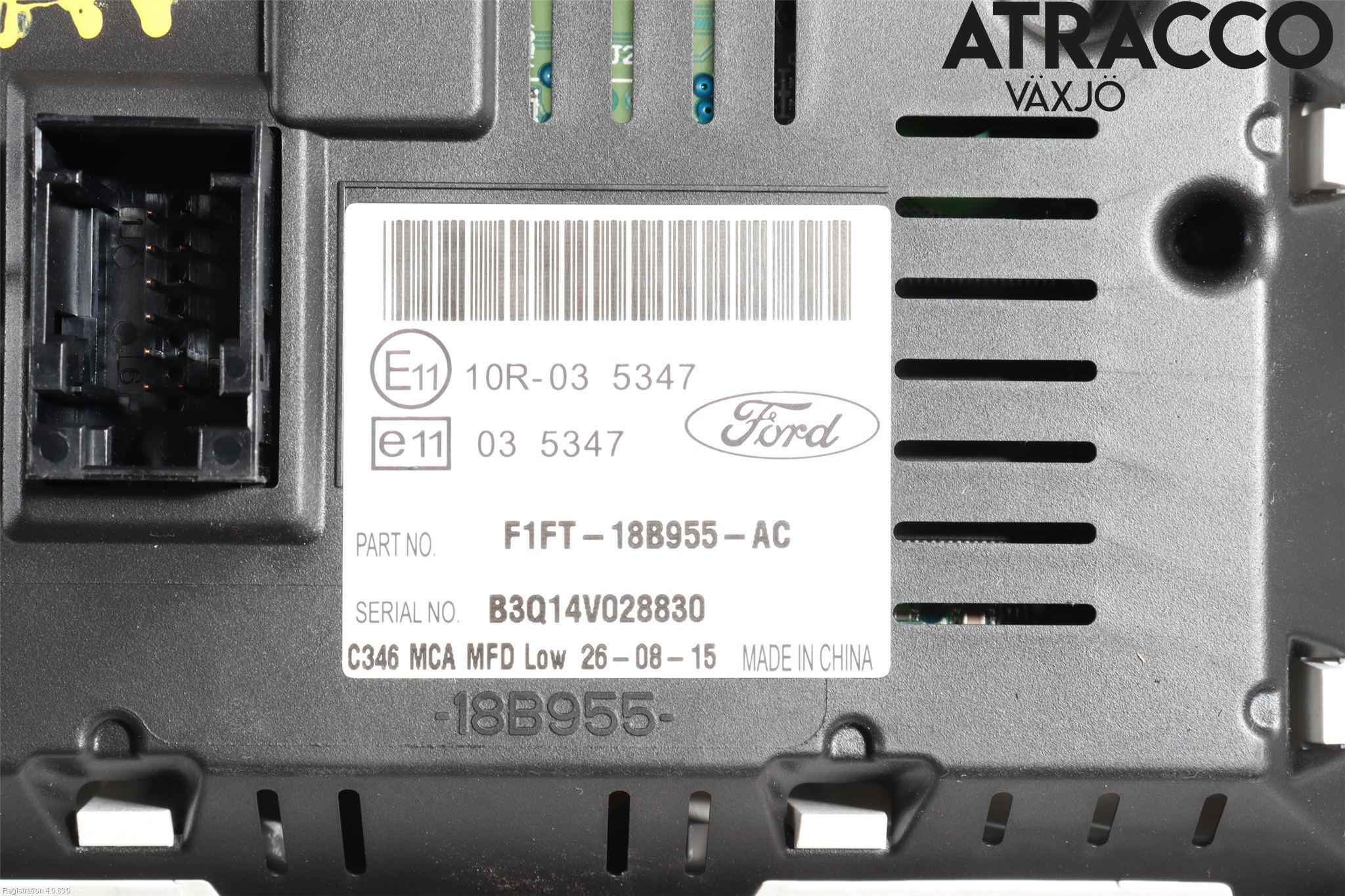 Ford FOCUS 15-18 Cd Radio - Multimediapanel