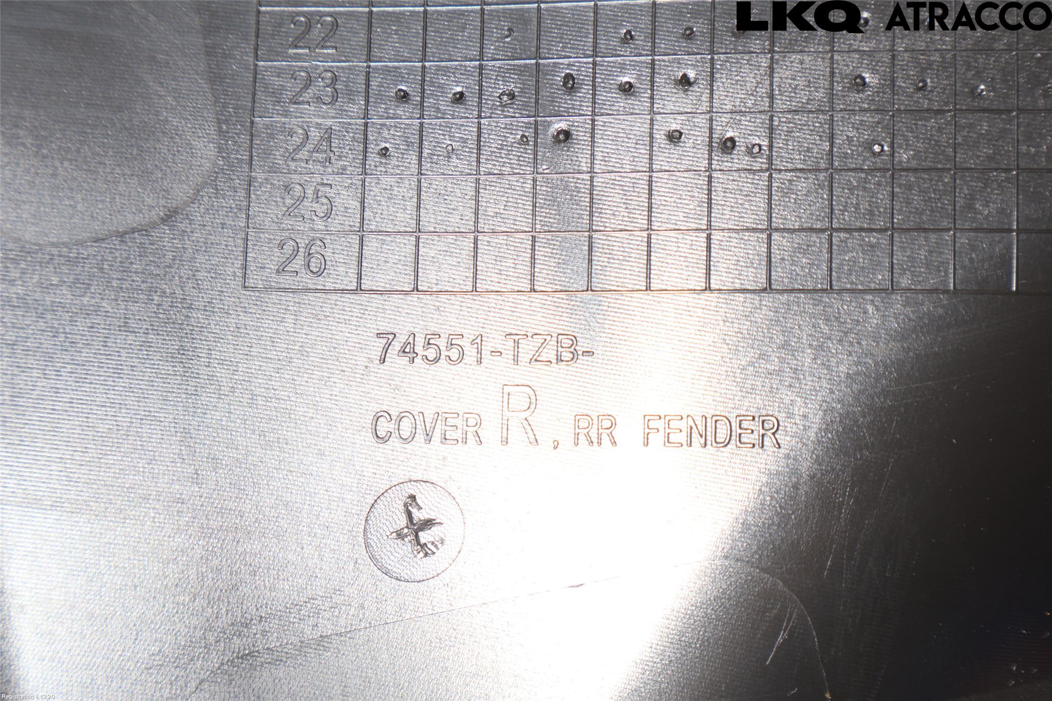 Honda JAZZ 21- Skärm Inner