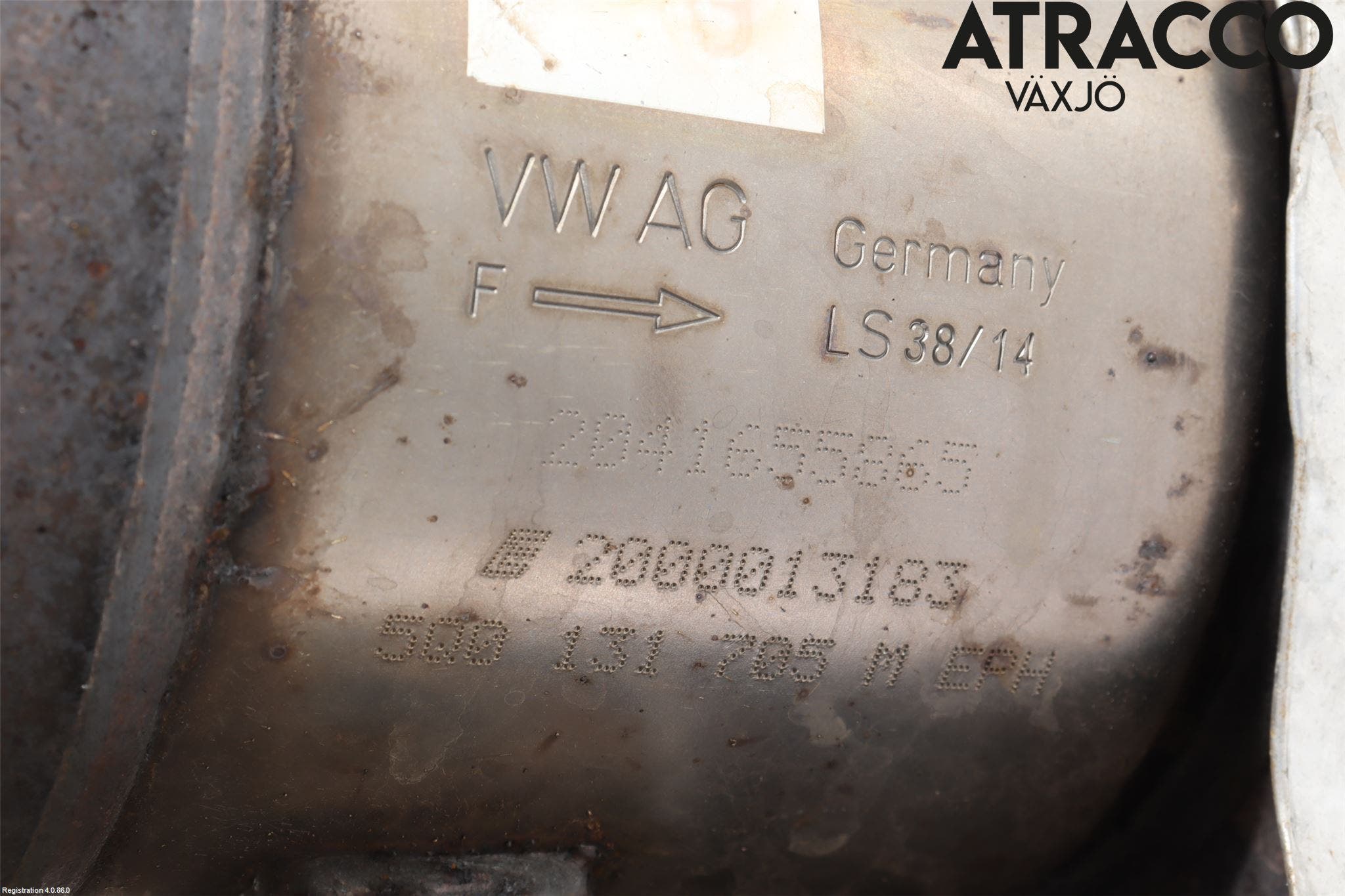 Audi A3/S3 8V 13-20 Avgas Partikelfilter