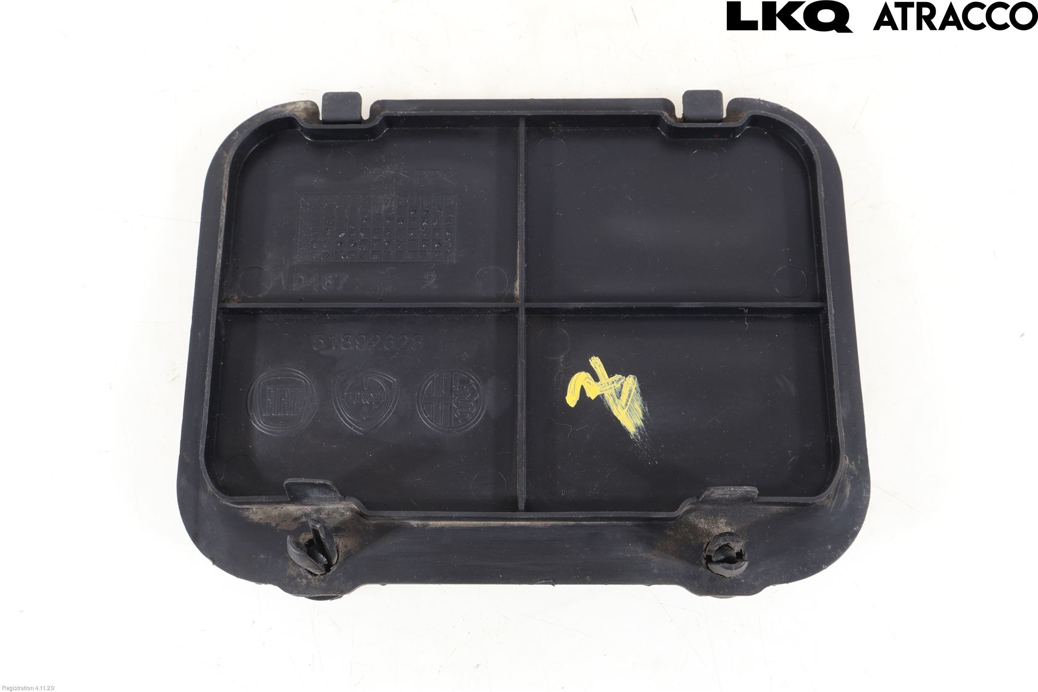 Fiat 500L 13-19 Skärm Inner