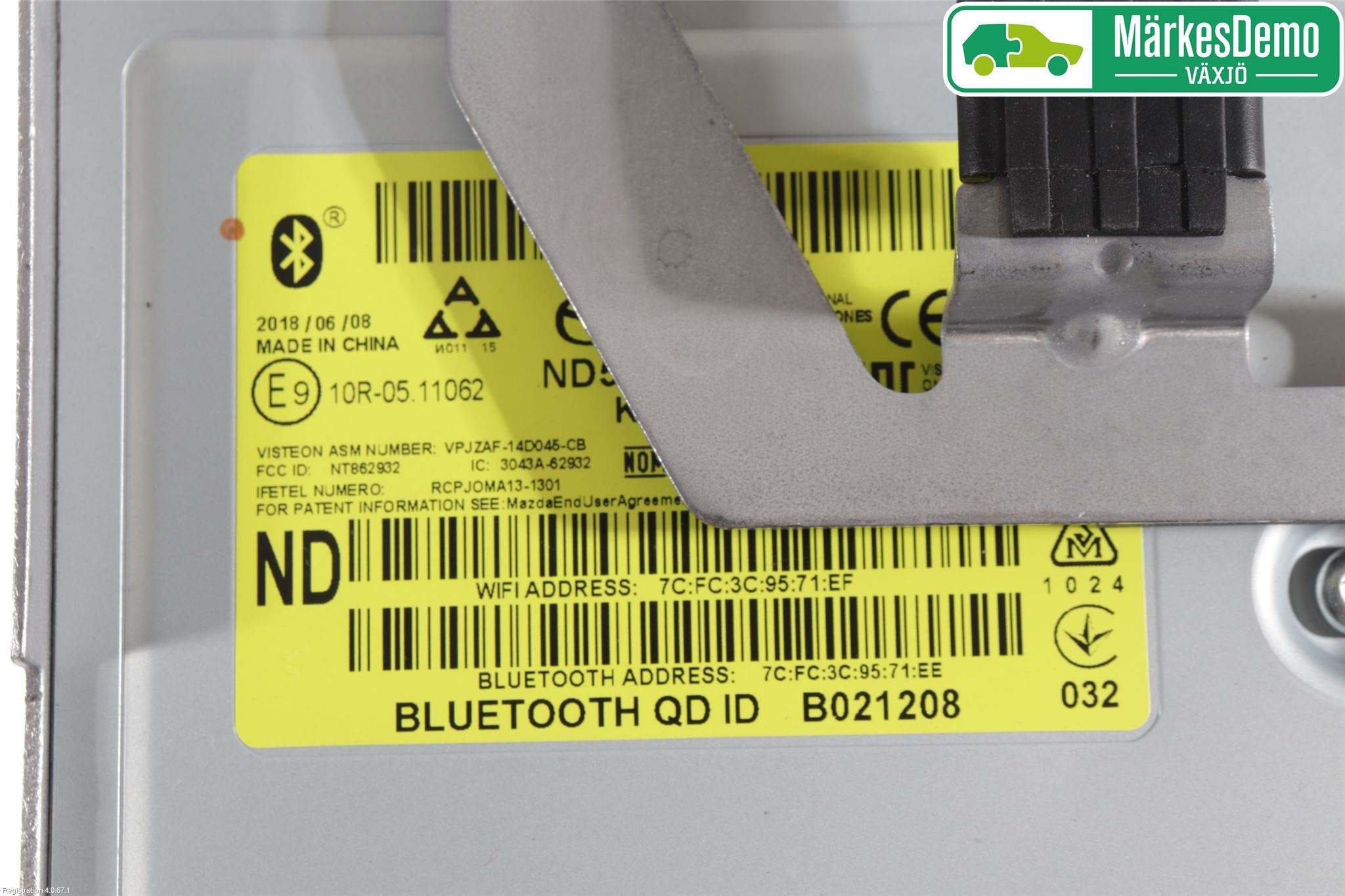 Mazda MX-5 IV (ND/ND2/ND3) MIATA 15- Cd Radio - Multimediapanel