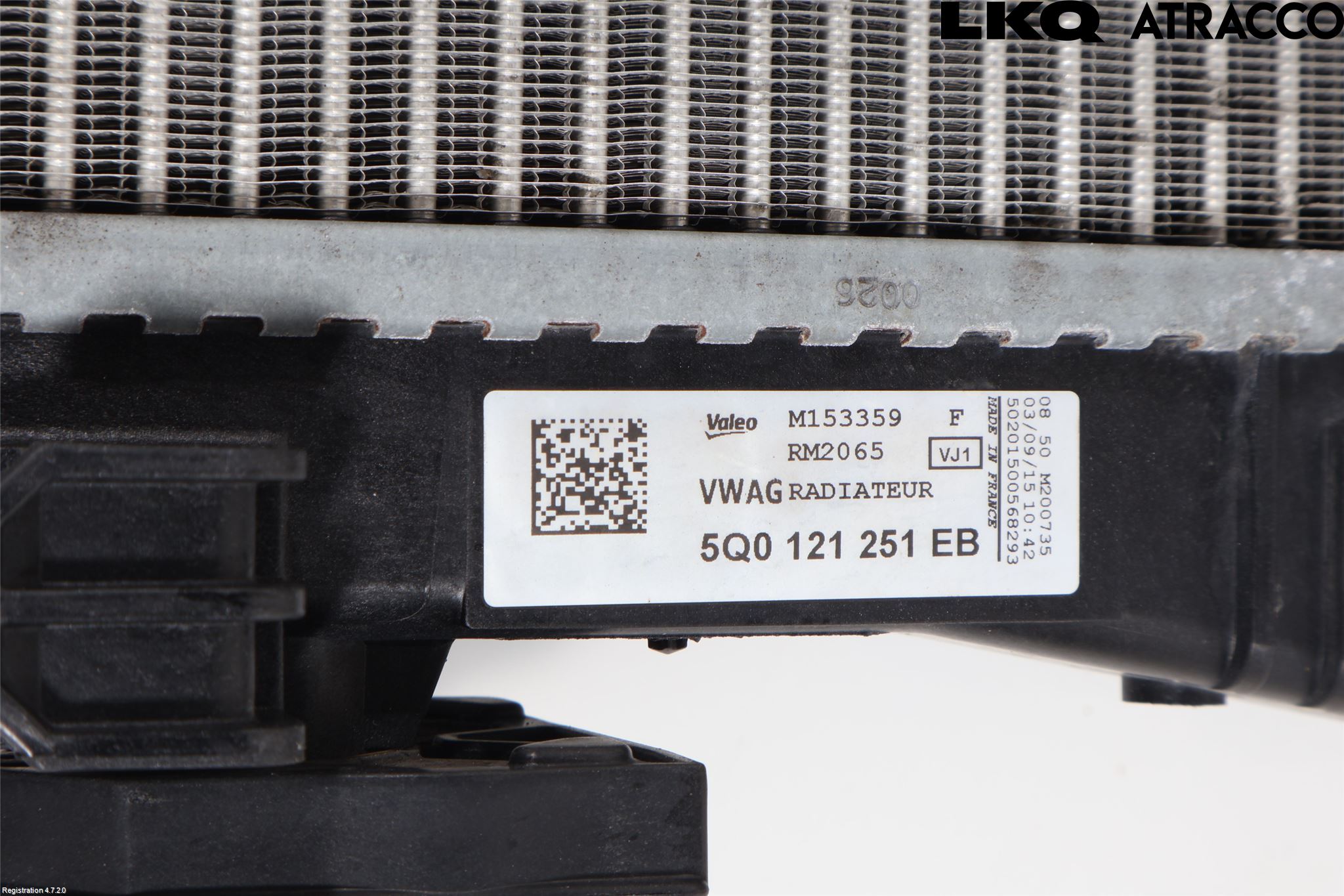 Volkswagen VW GOLF / E-GOLF VII 13-20 Kylare Man