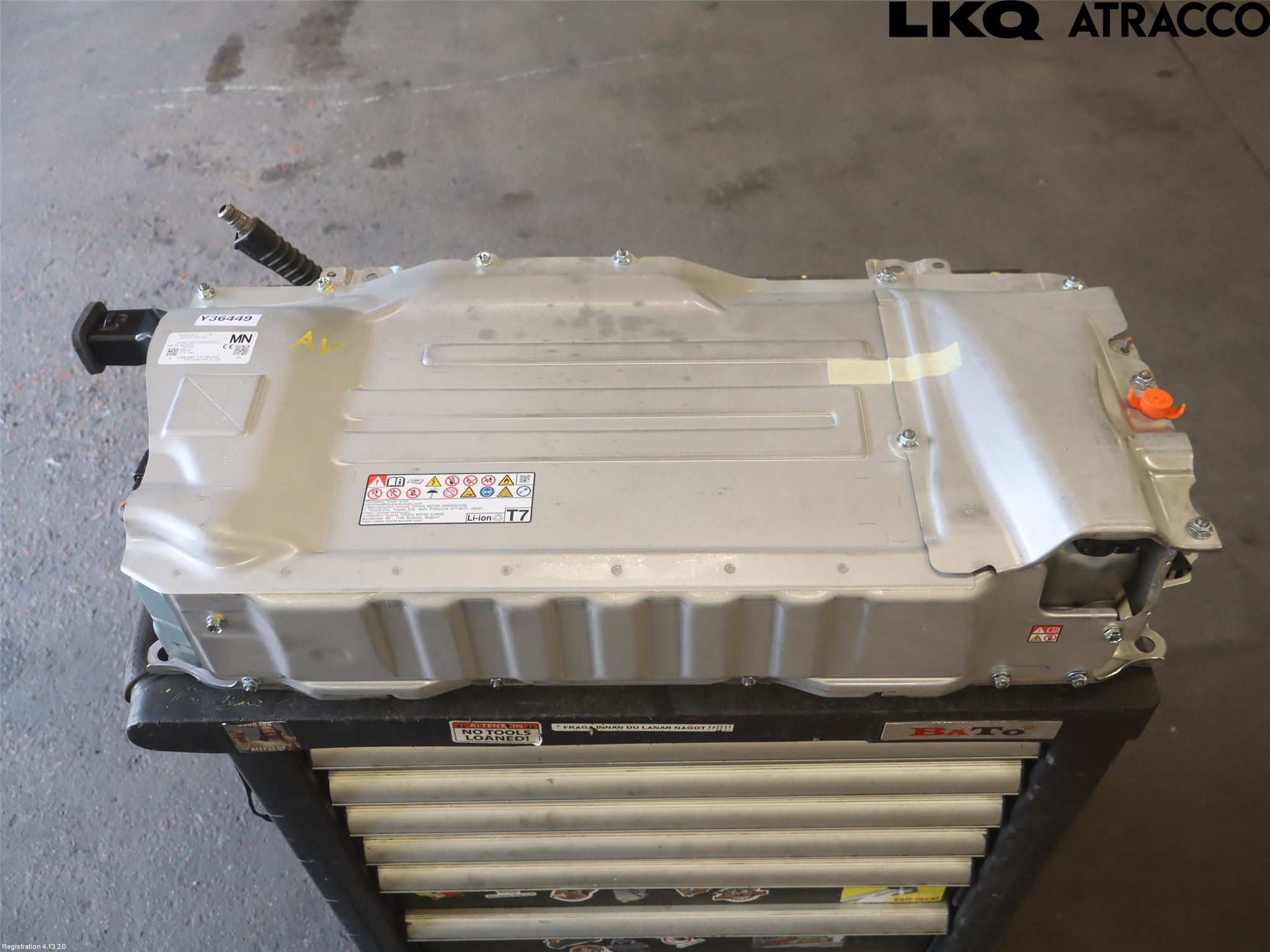 Toyota YARIS XP21 20- Batteri Högspänning