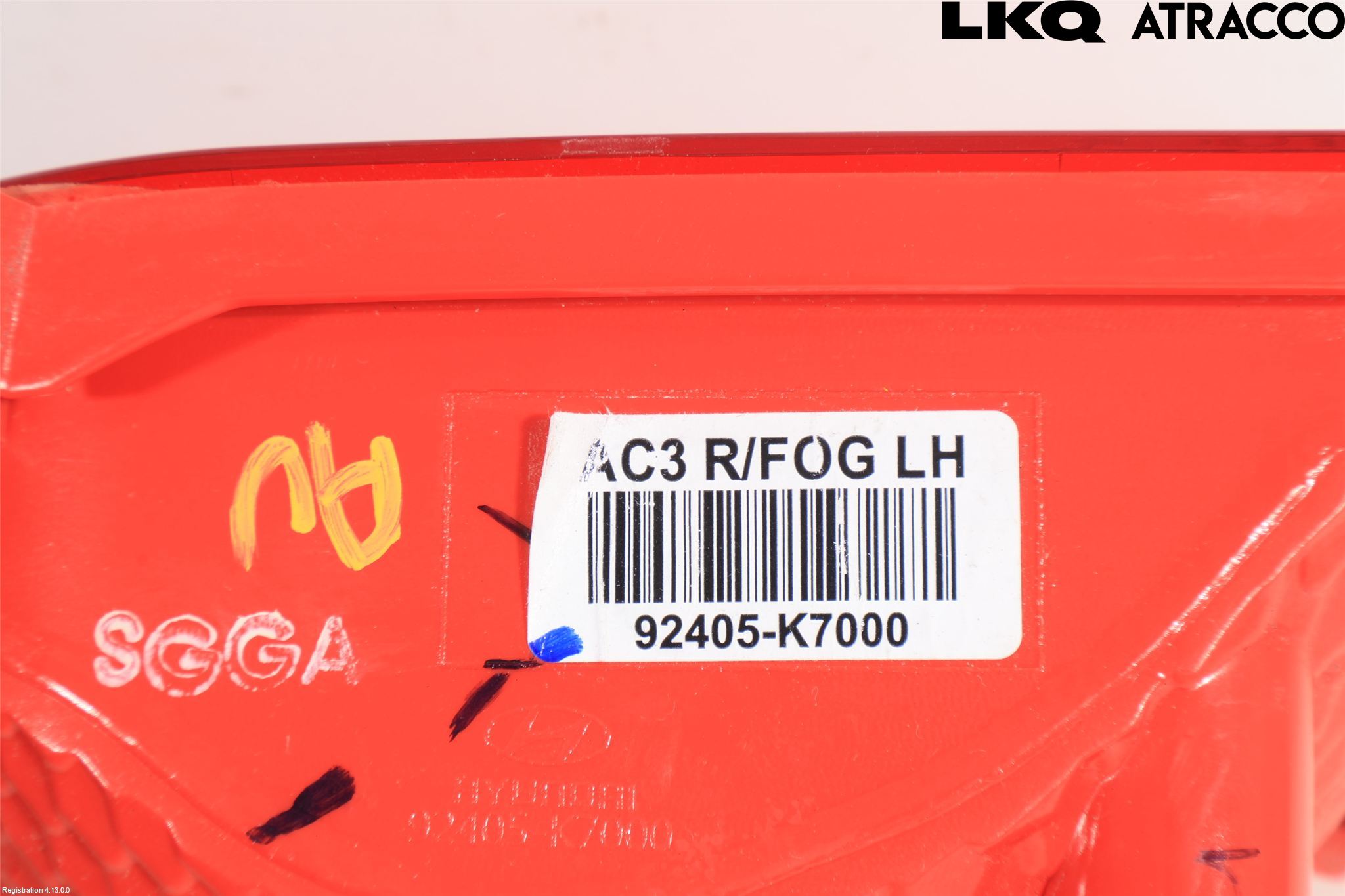Hyundai i10 LA 20- Dimljus/Reflex Bak