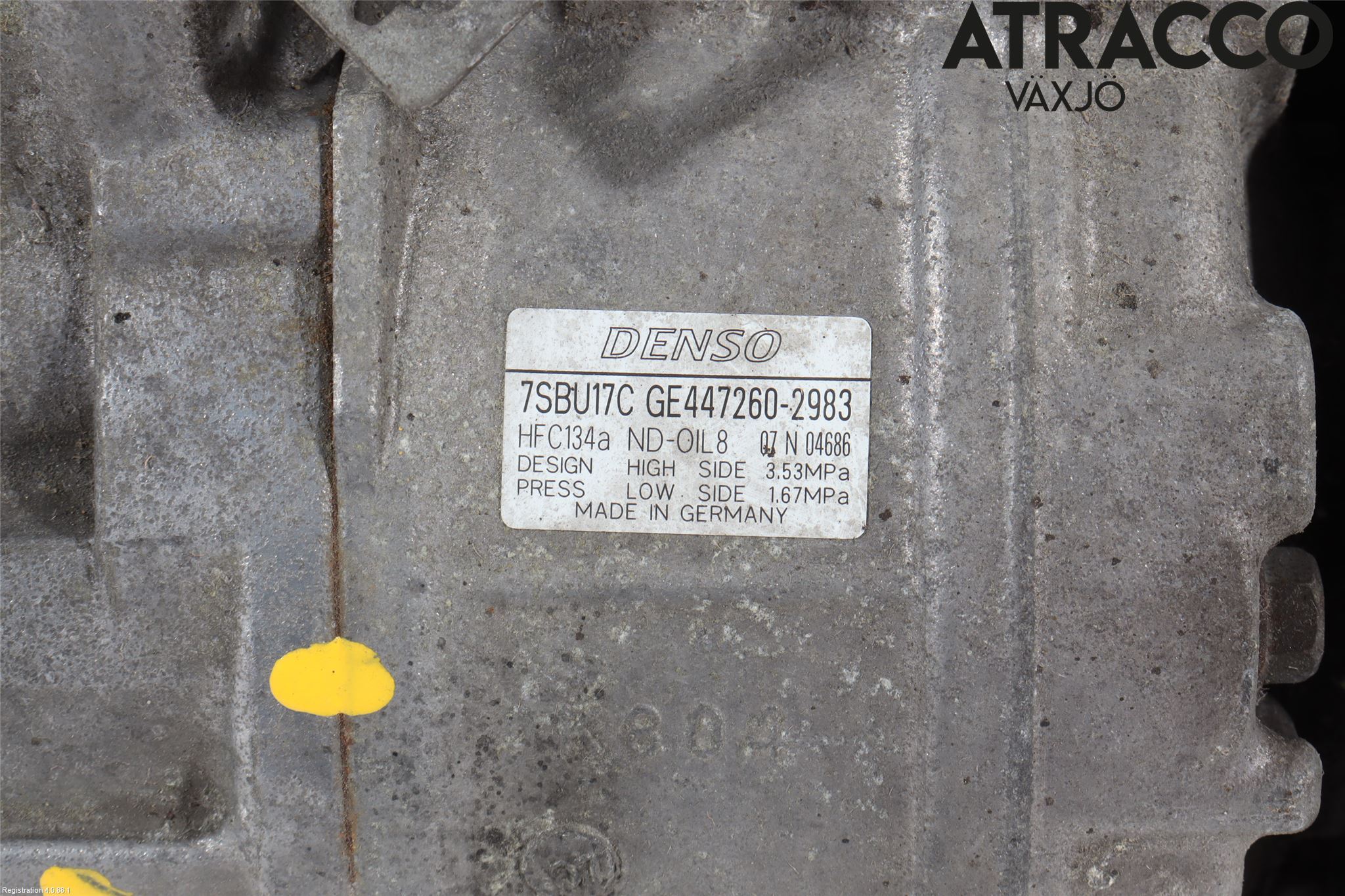 BMW 5 F10/F11/F18 09-17 Ac Kompressor
