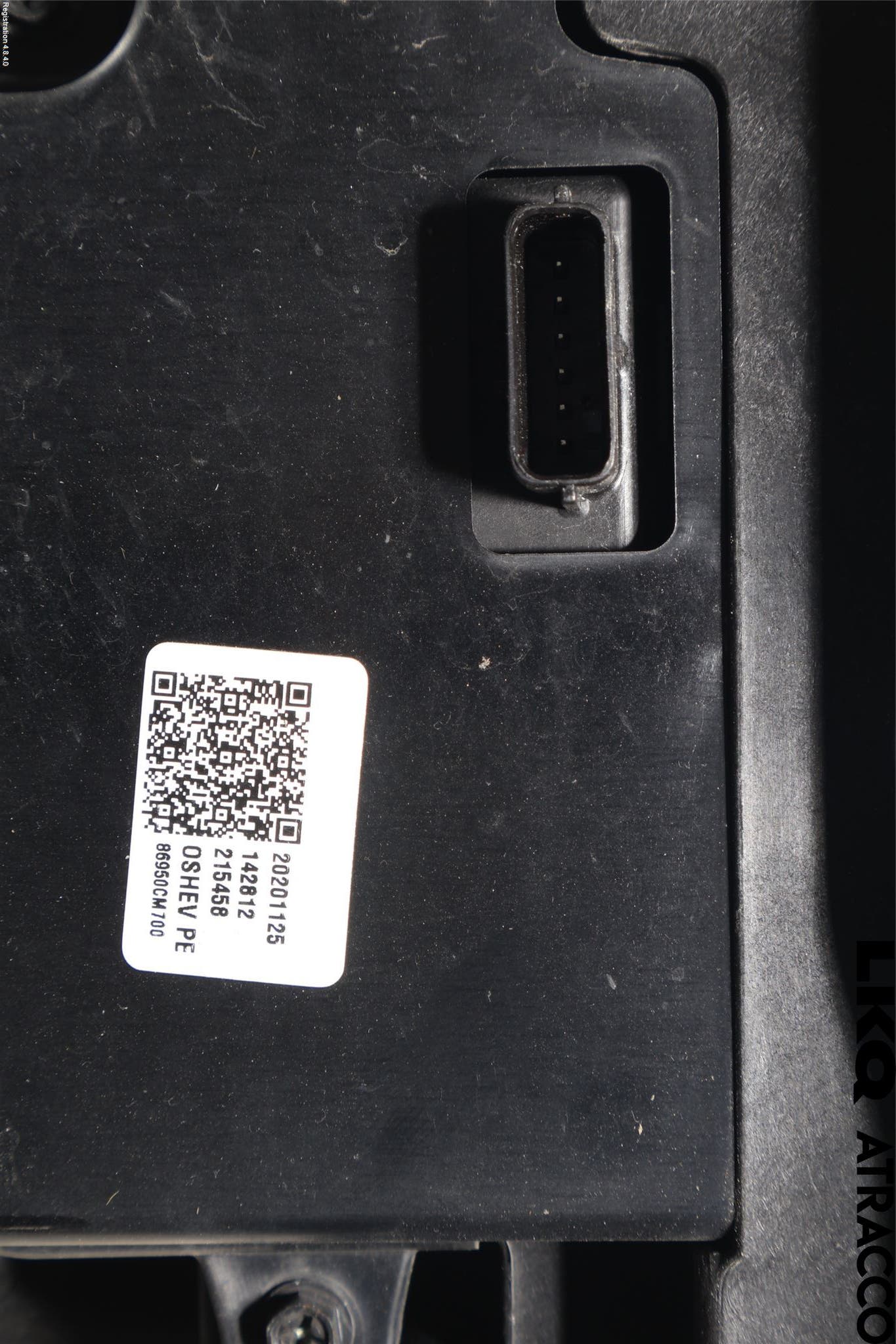 Hyundai KONA/ELECTRIC OS 18-23 Deflektor Plåt-Plast Kylning