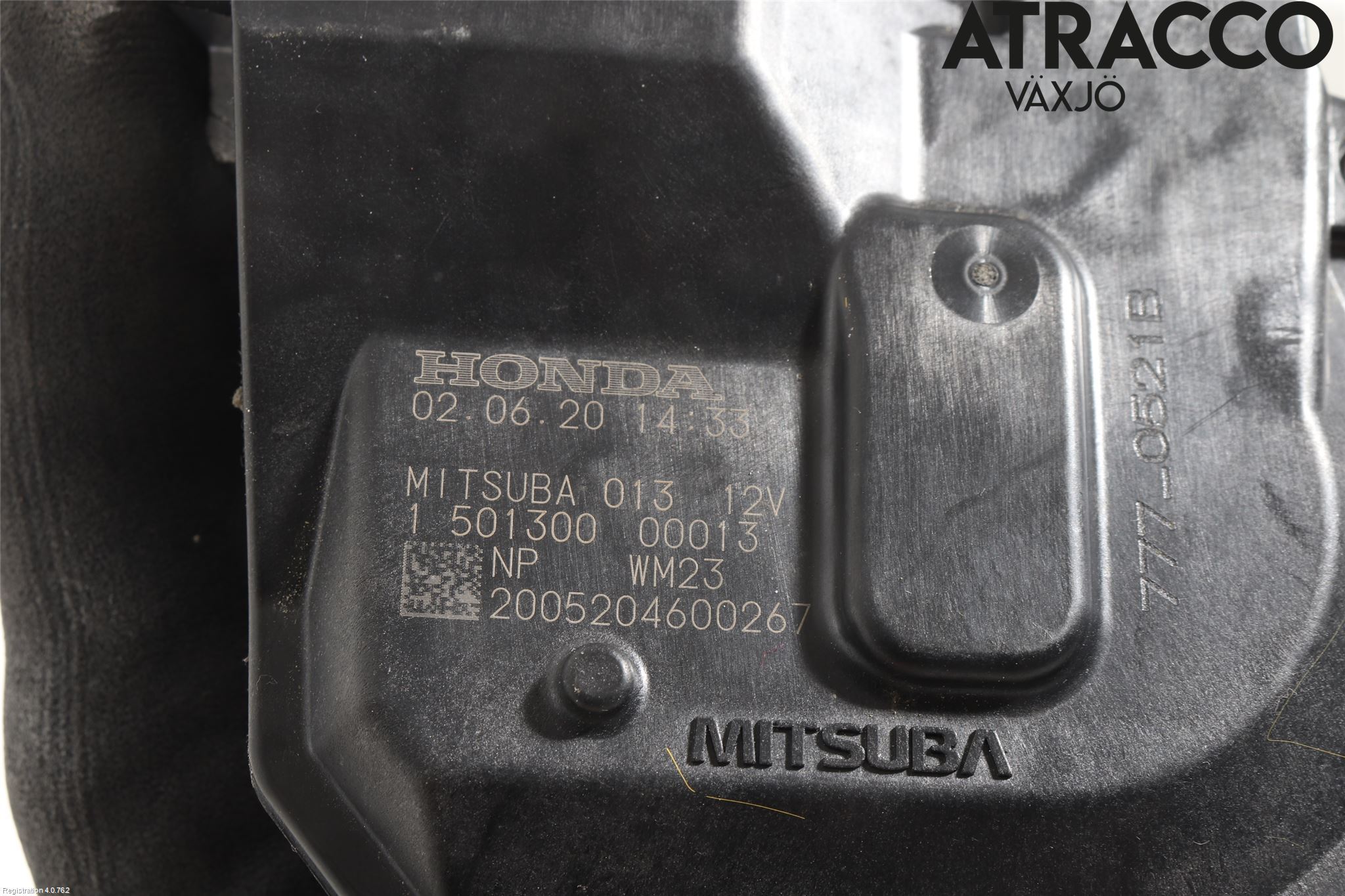 Honda E 20-23 Torkarmotor Vindruta