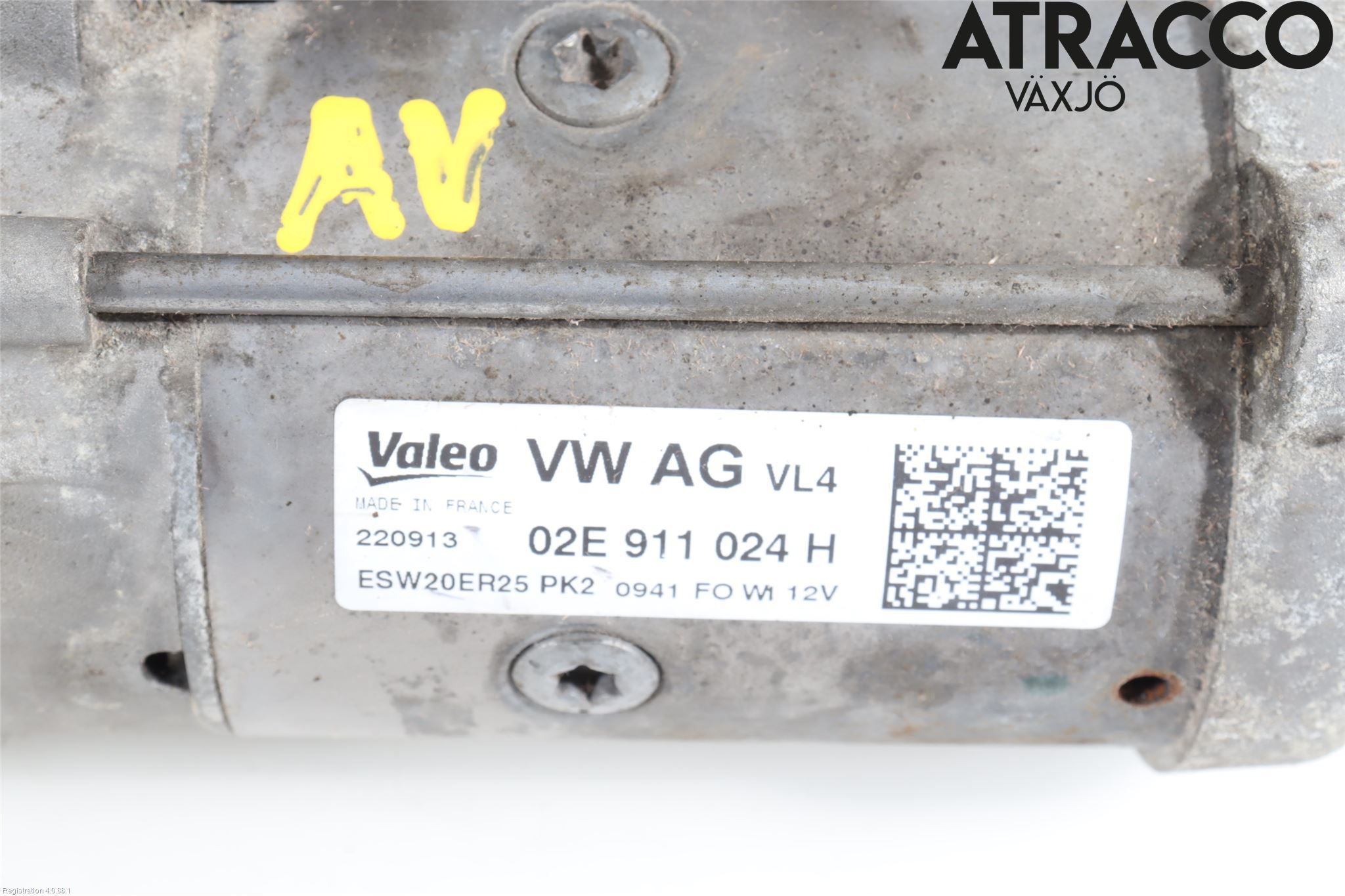 Volkswagen VW TIGUAN 07-16 Startmotor Diesel