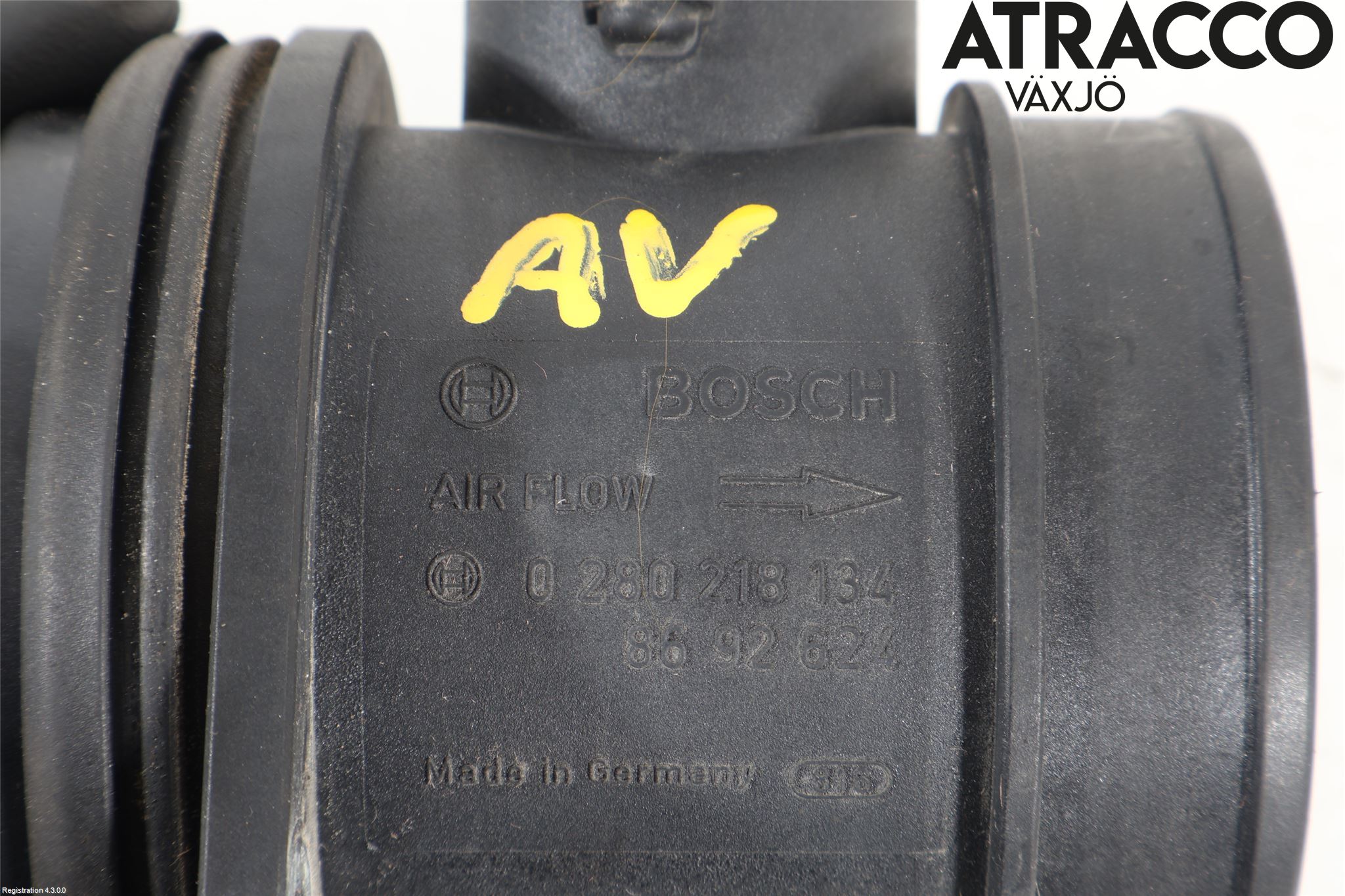 Volvo V70 08-13 Injluftmassamätare