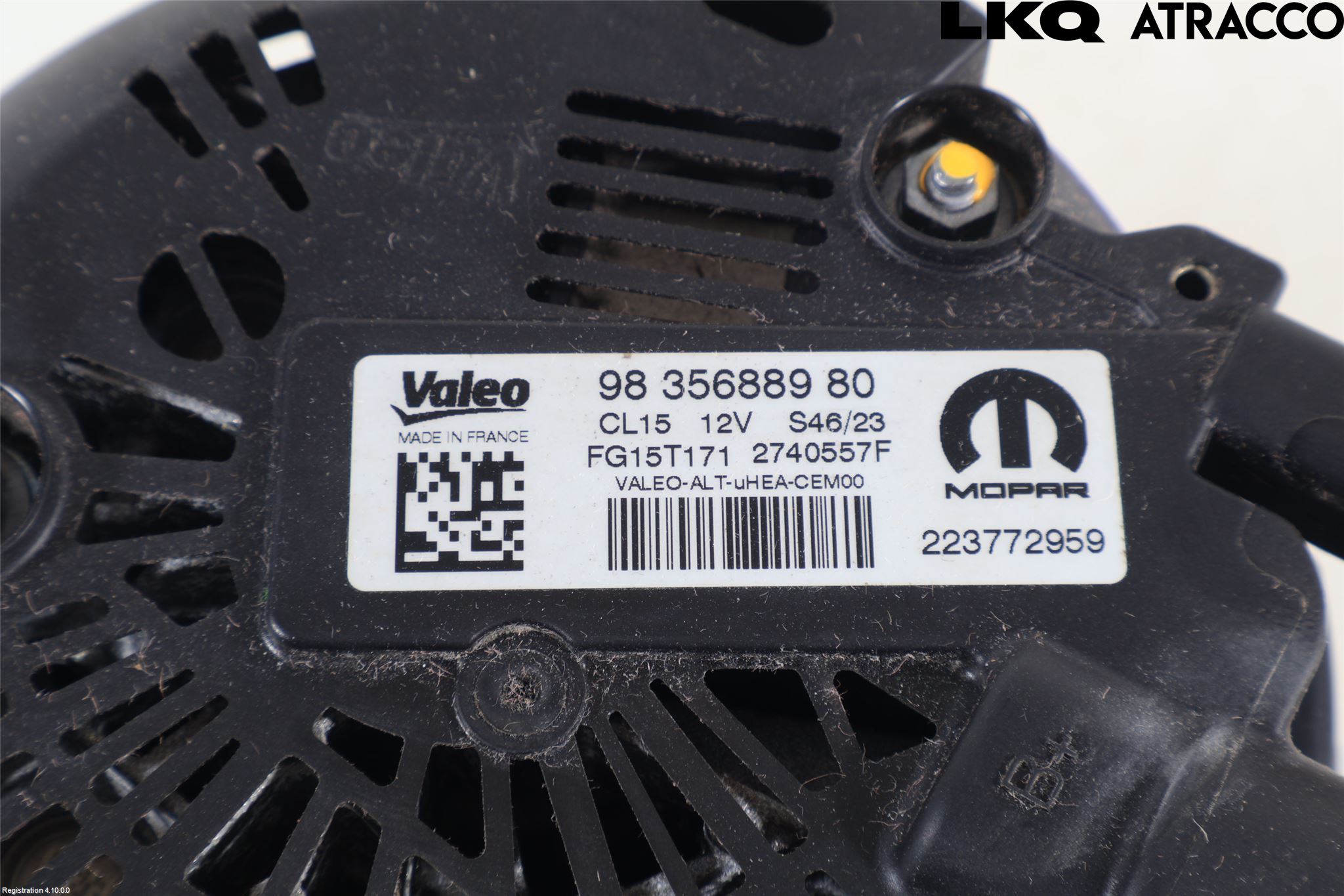 Peugeot 308/E-308 21- Generator