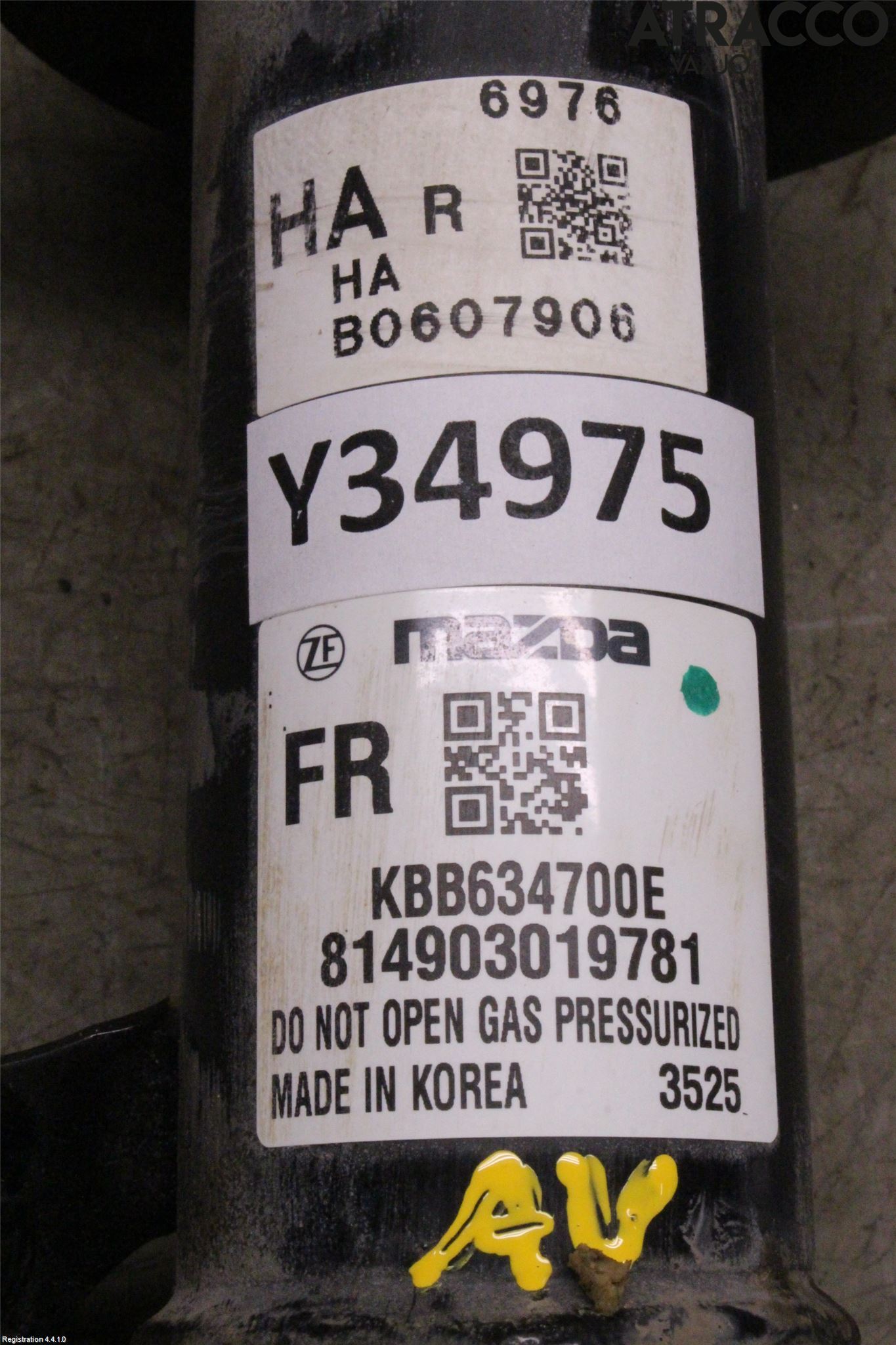 Mazda CX-60 22- Fjäderben Fram Höger