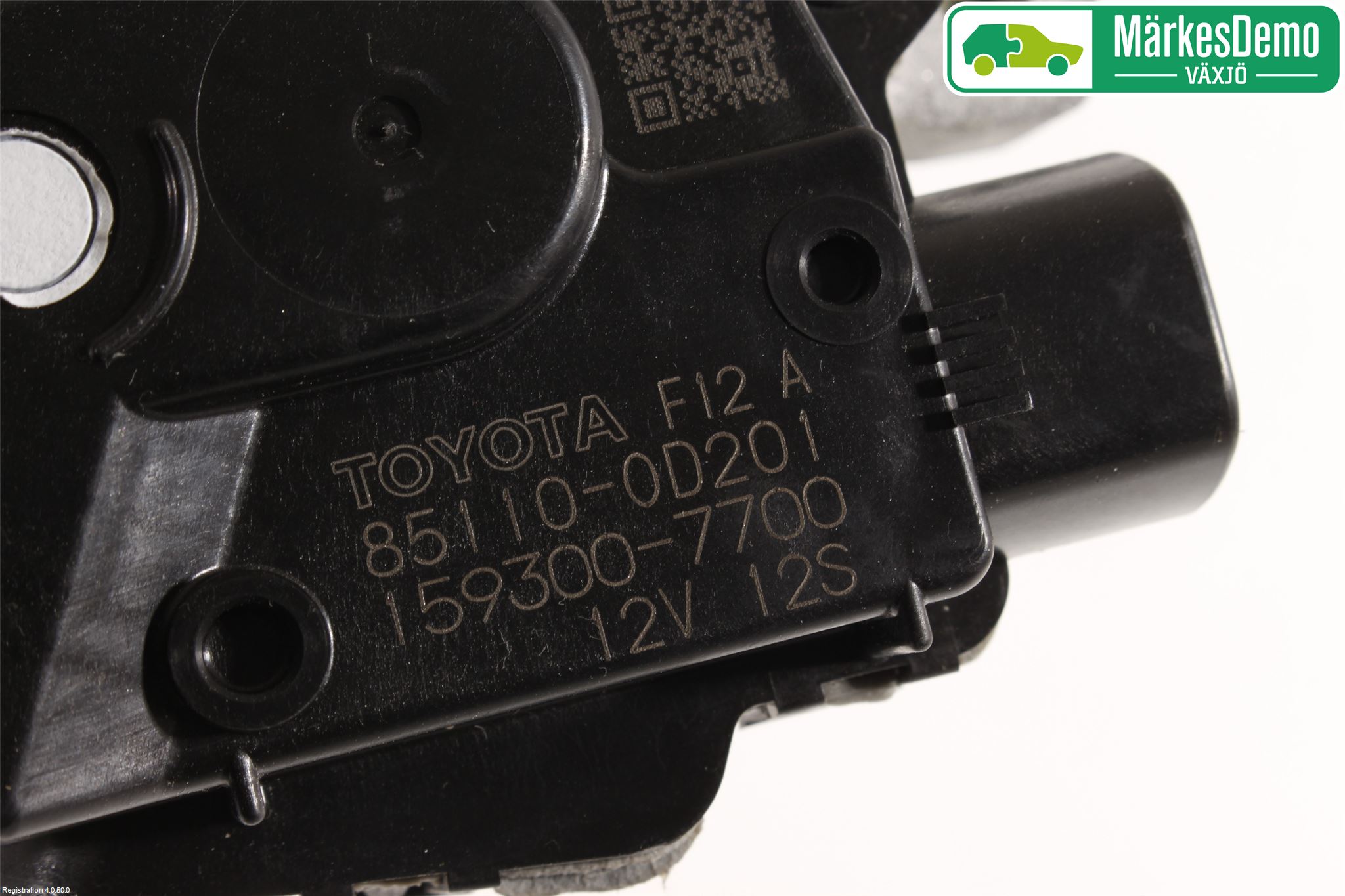 Toyota YARIS XP130 15-20 Torkarmotor Vindruta