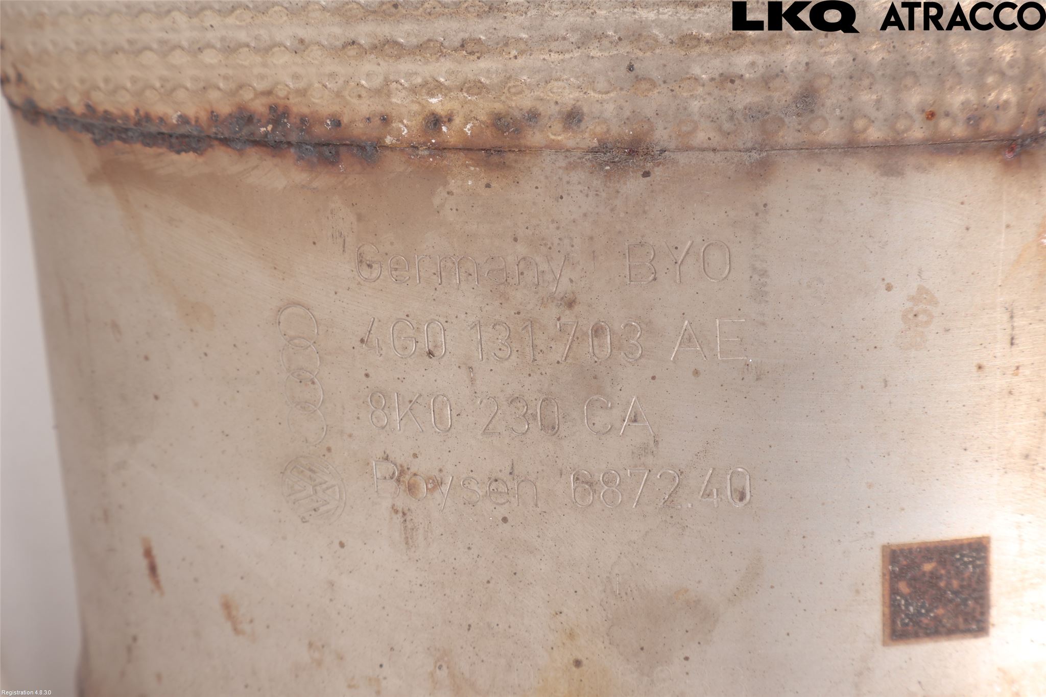 Audi A4/S4 B9 16-19 Katalysator