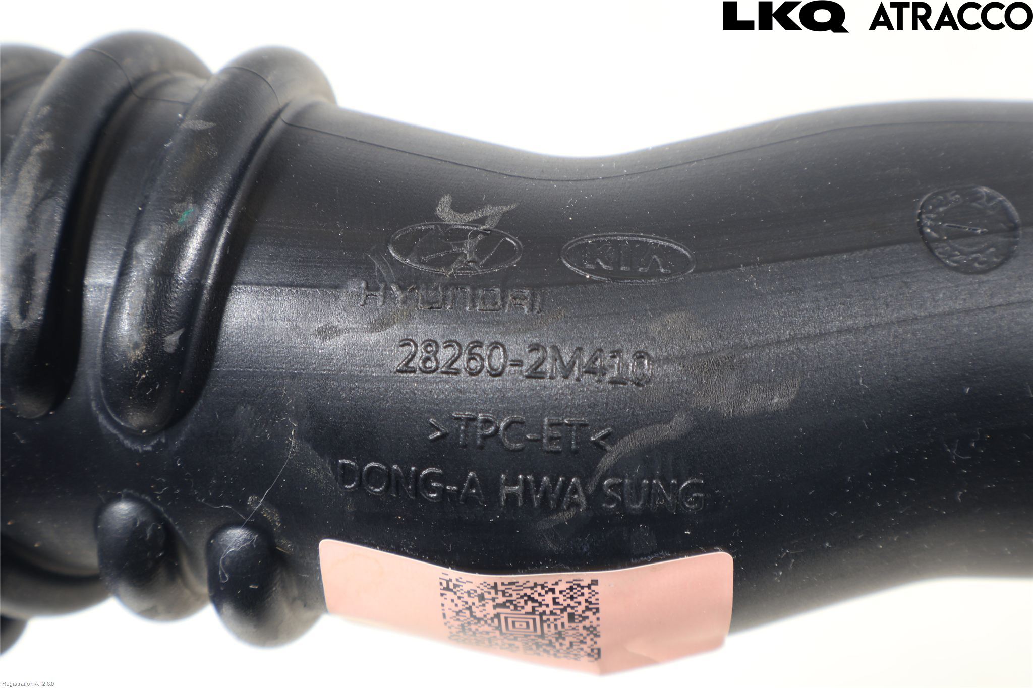 Hyundai TUCSON 05- Laddluft-Intercoolerrör
