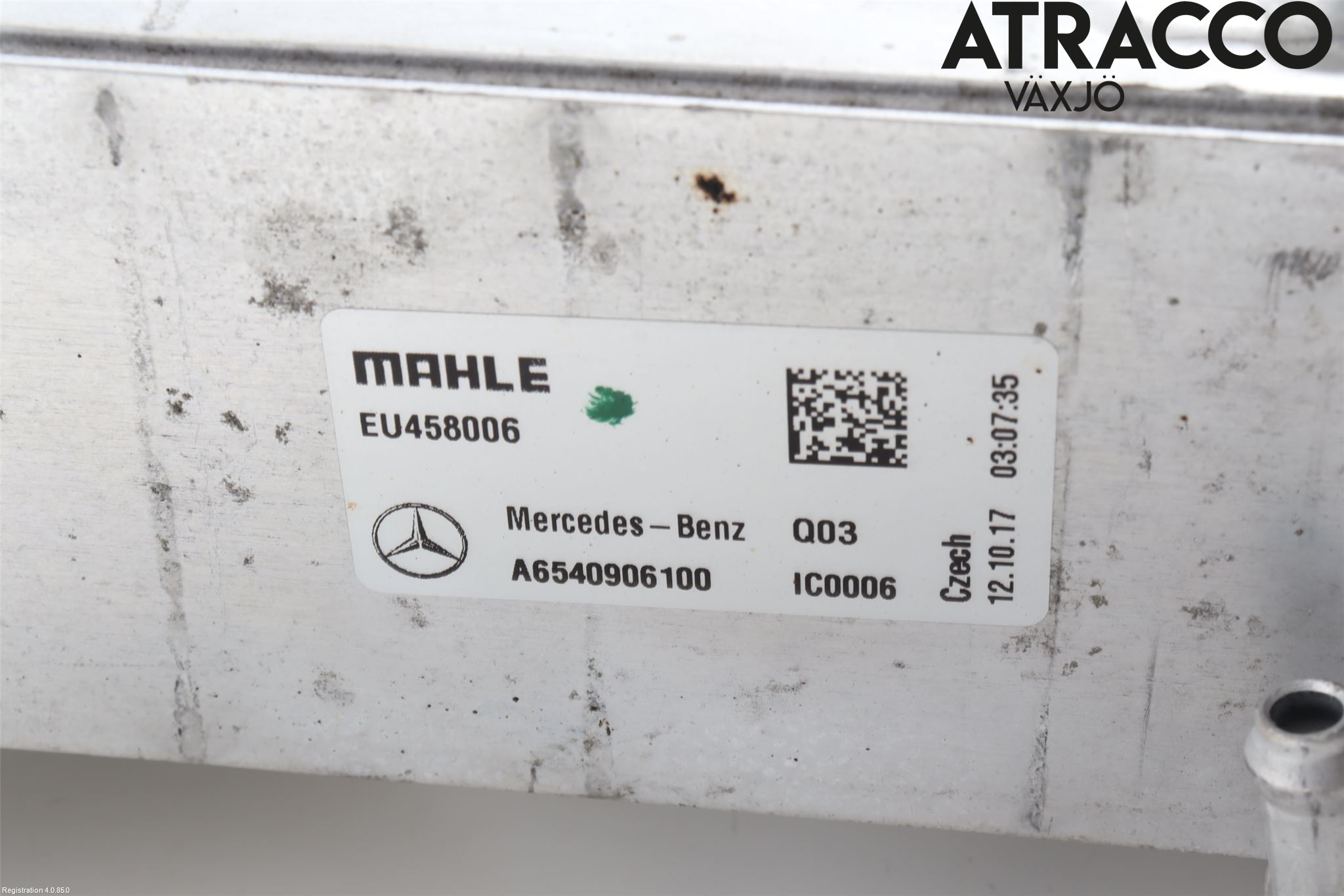 Mercedes-Benz MB E-KLASS (W213) 16-23 Laddluft-Intercooler Kyl