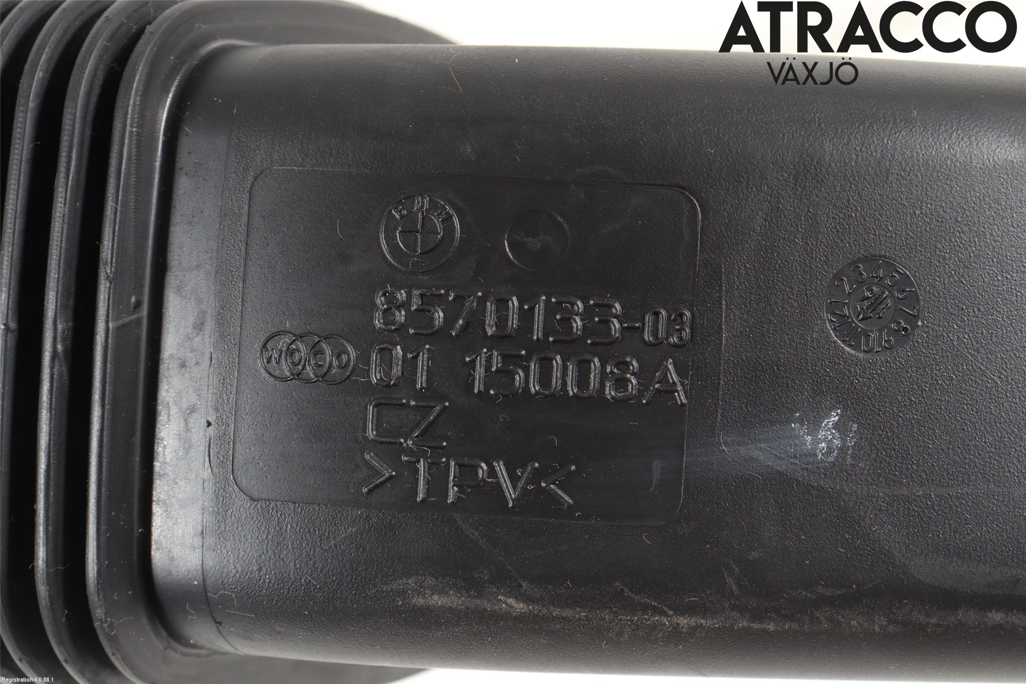 BMW 5 F10/F11/F18 09-17 Förg-Bälg-Rör Mot Luftr