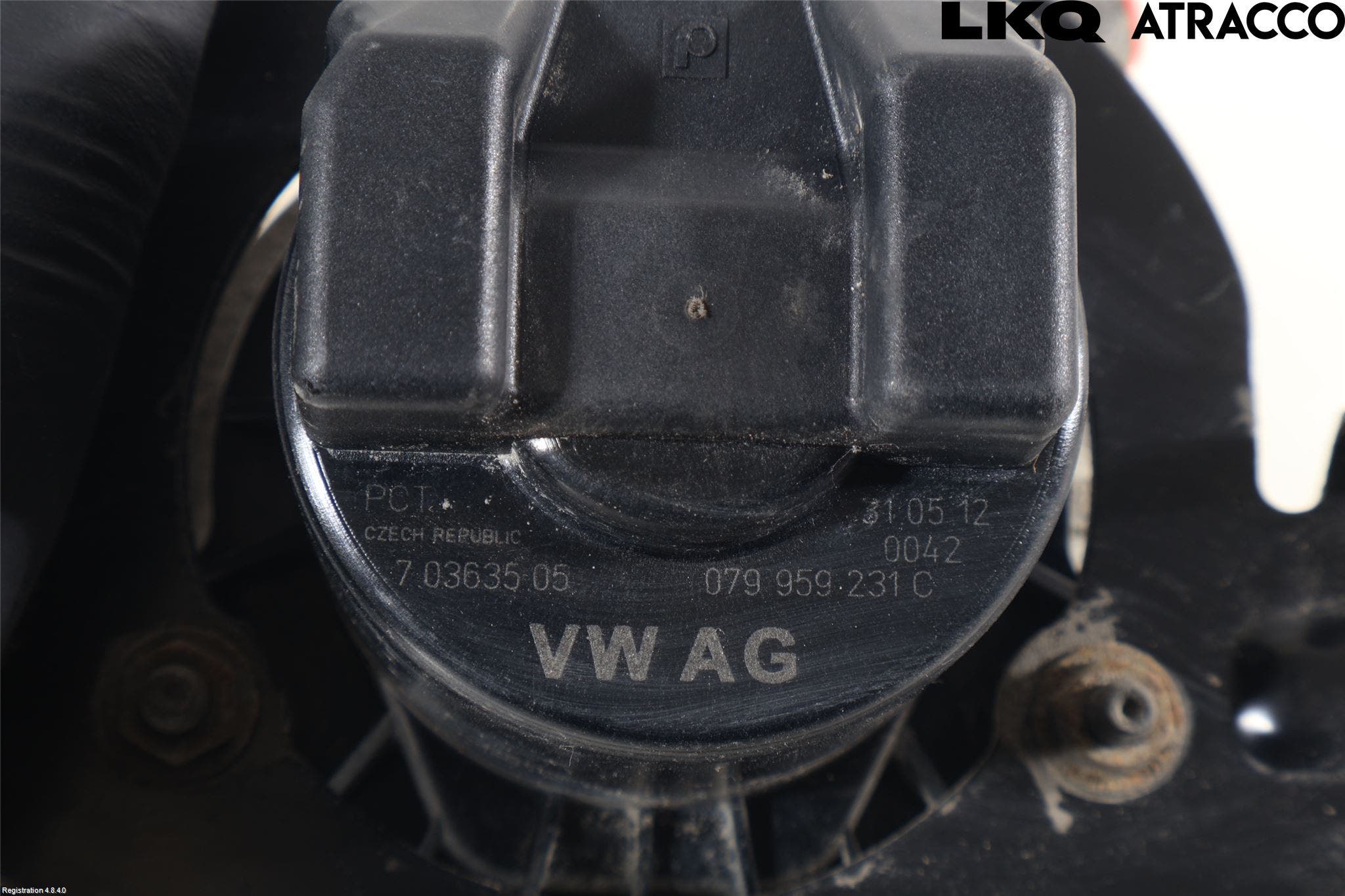 Audi A5 07-16 Luftpump-Avgasrening