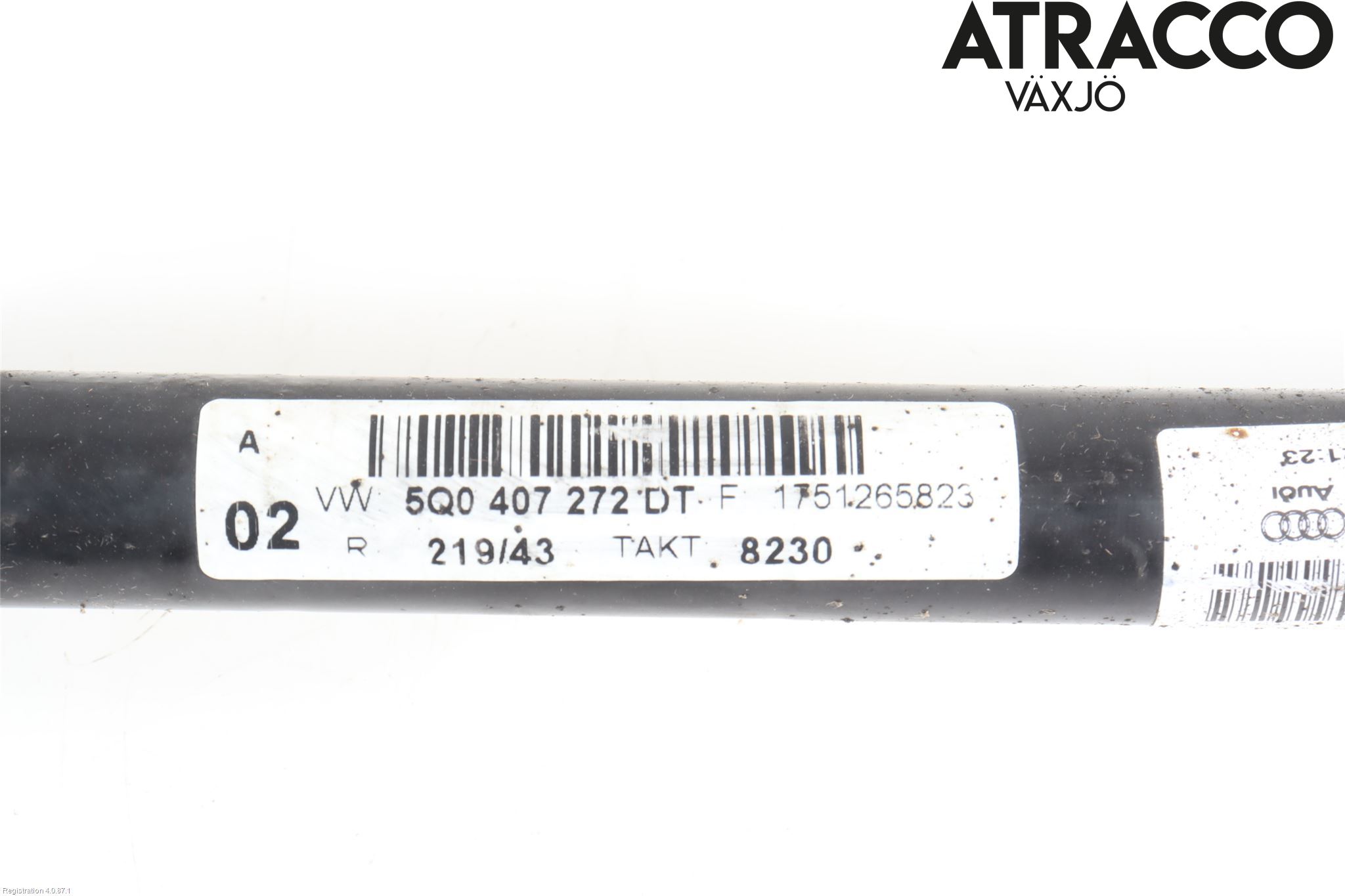Volkswagen VW GOLF / E-GOLF VII 13-20 Drivaxel Fram Höger