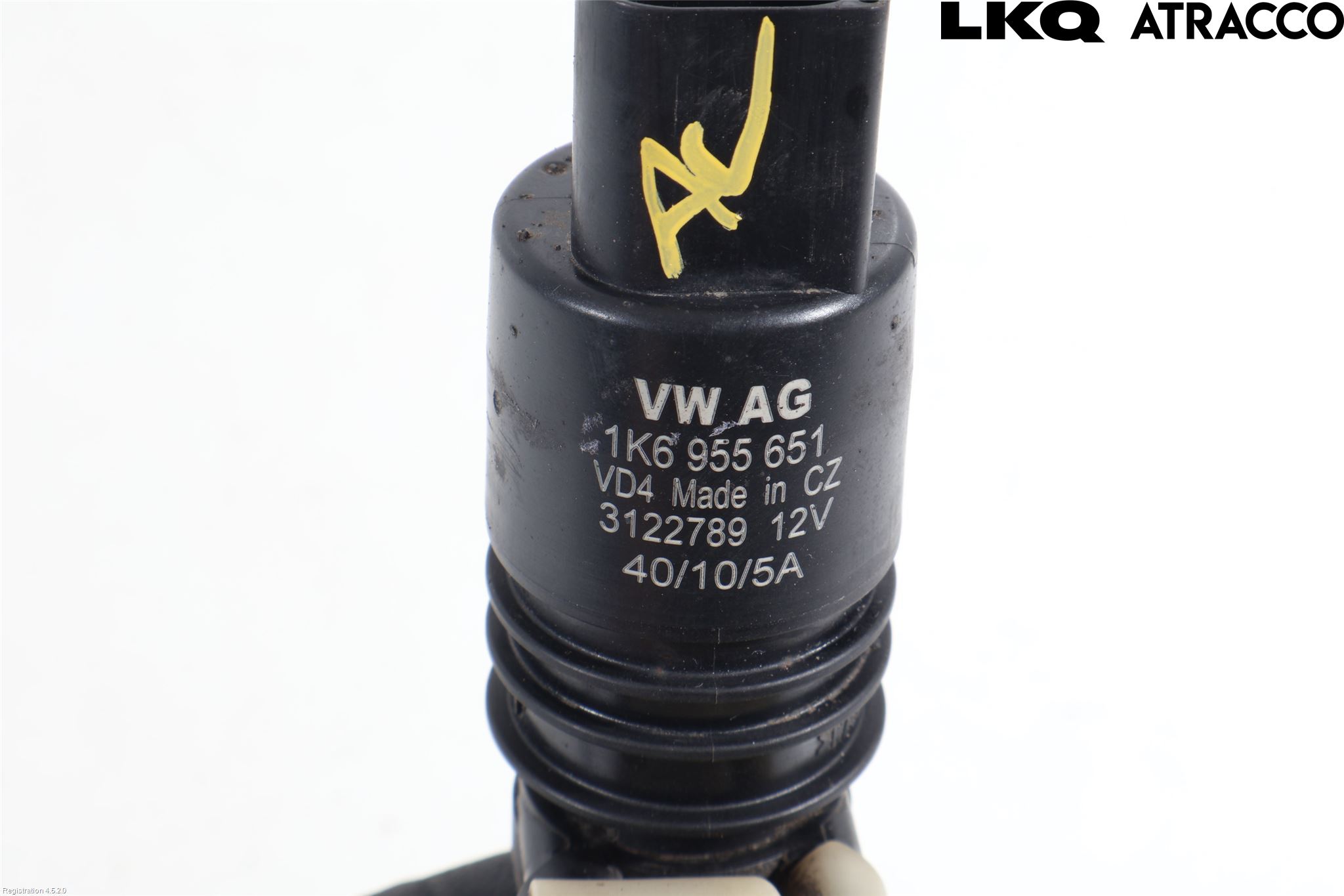 Volkswagen VW GOLF VI 09-13 Spolarpump Vindruta