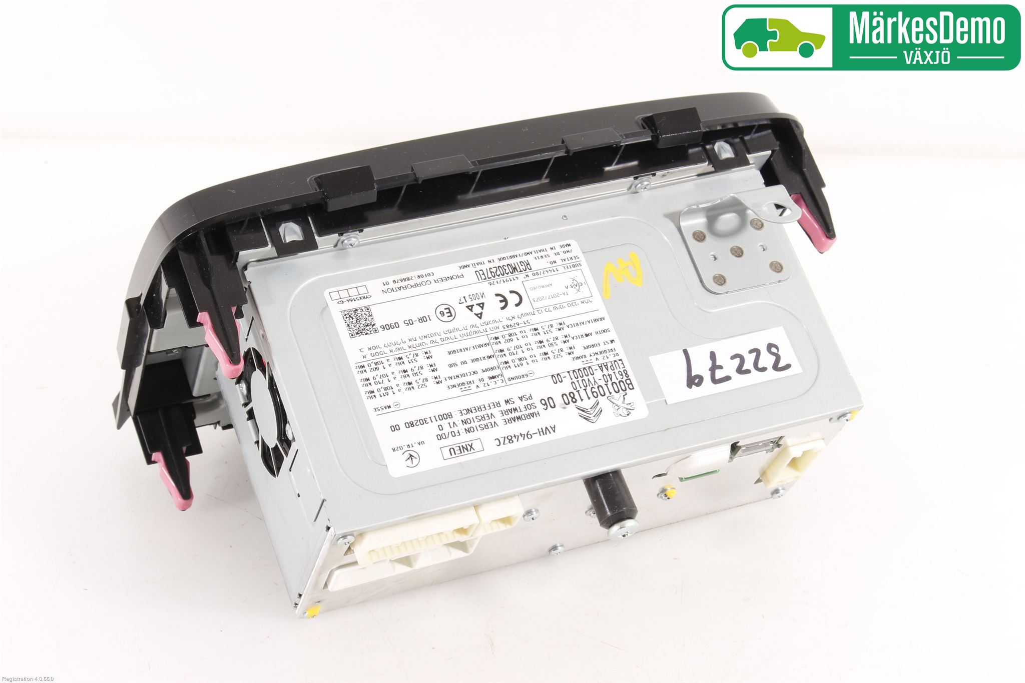 Toyota AYGO 15-21 Cd Radio - Multimediapanel