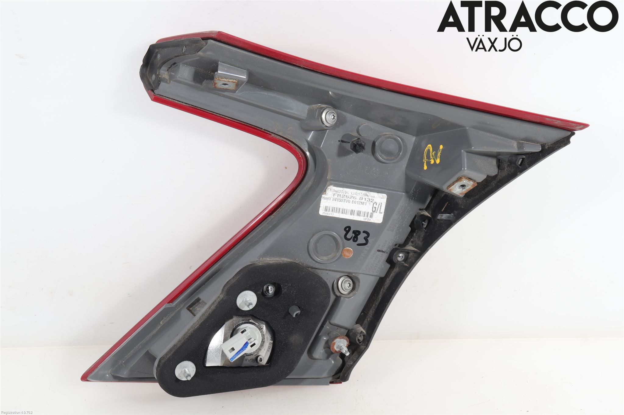 Honda CIVIC 12-16 Bakljus Lucka Vä