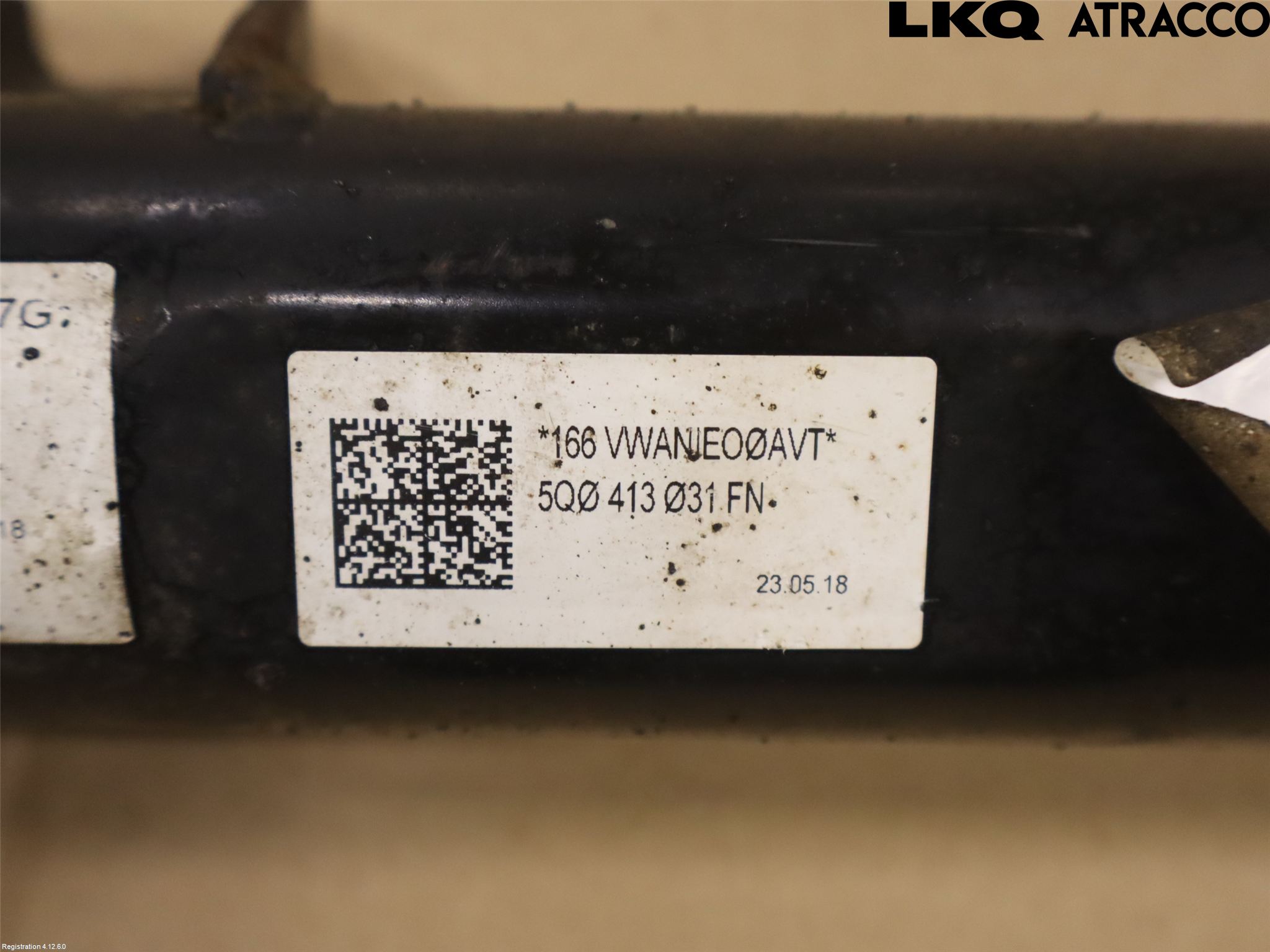 Volkswagen VW GOLF / E-GOLF VII 13-20 Fjäderben Fram Höger