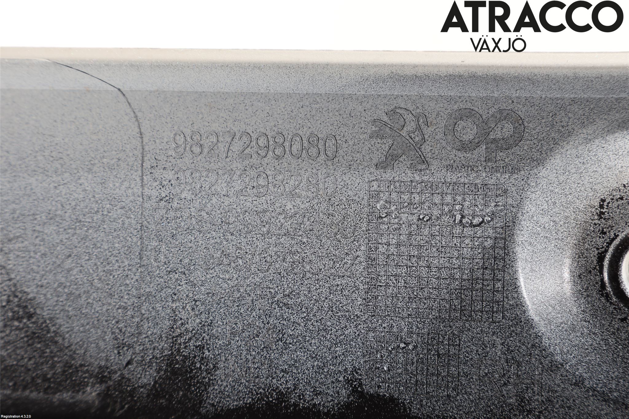 Peugeot 2008/E-2008 20- Stötfångardel Bak Hö