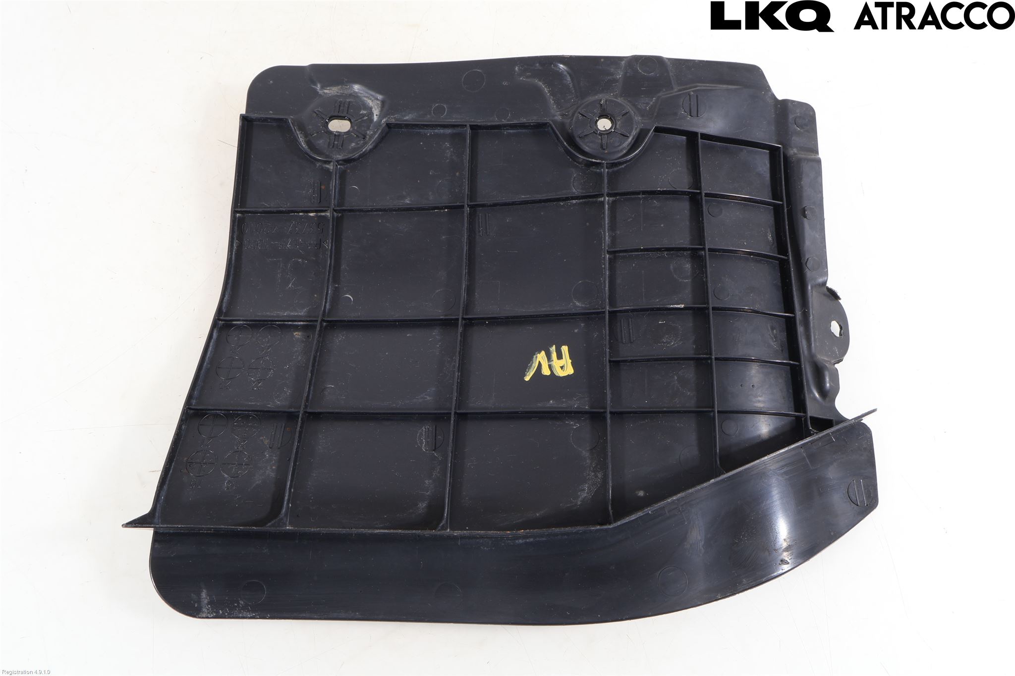 Toyota RAV4 19- Hasplåt Plåt-Plast