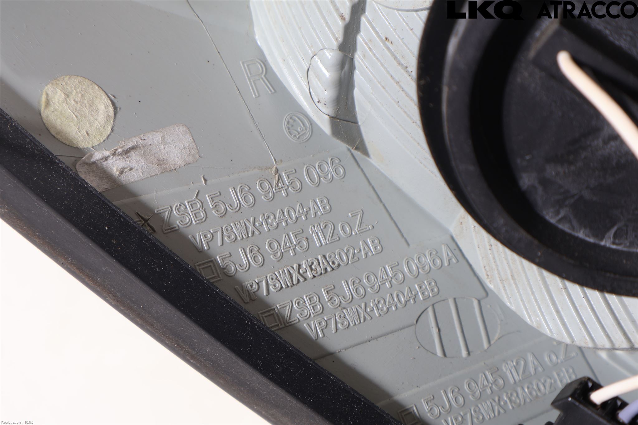 Skoda FABIA 07-14 Bakljus Höger