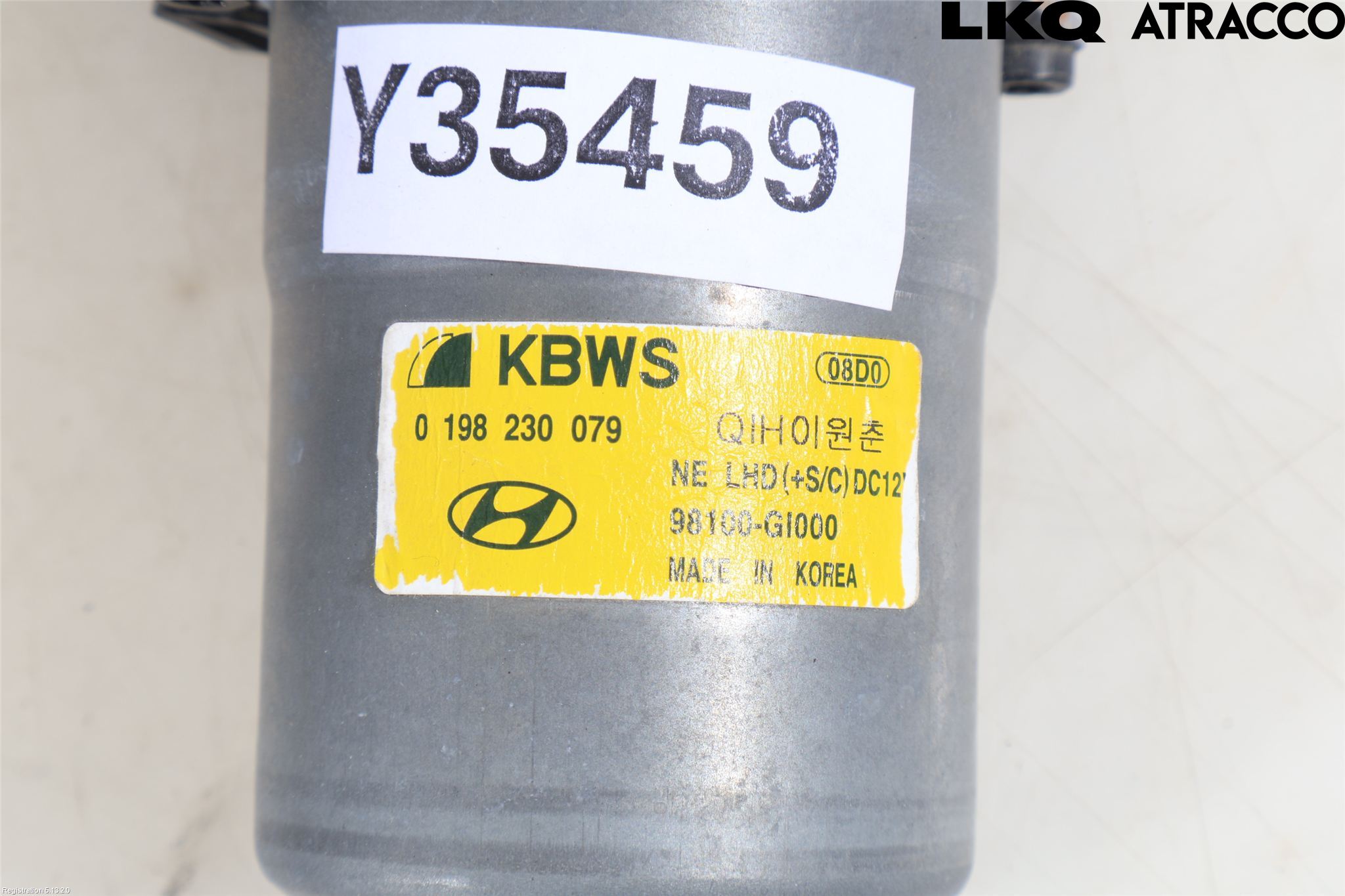 Hyundai IONIQ 5 NE 22- Torkarmotor Vindruta