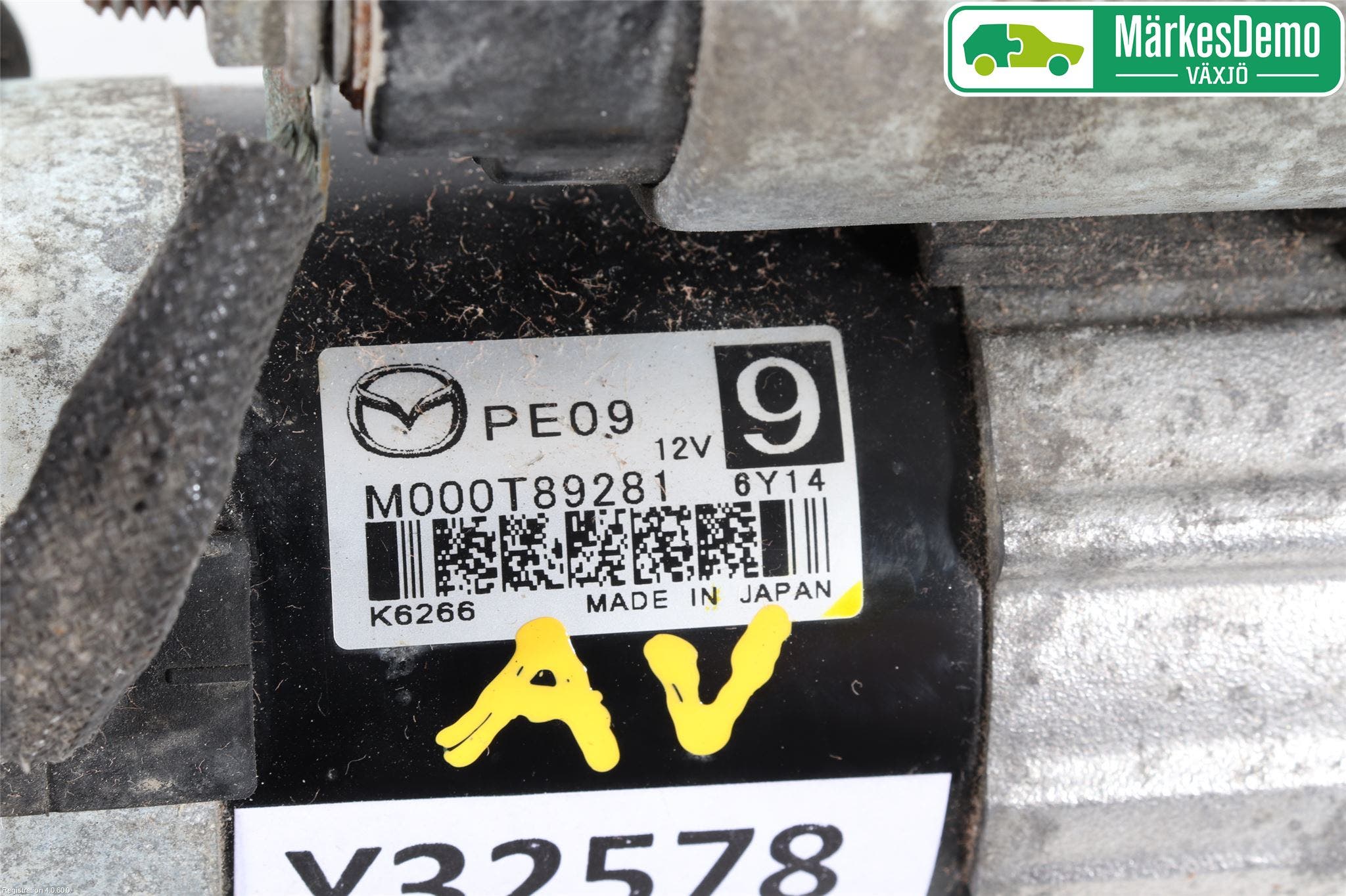 Mazda 3 III 14-19 Startmotor