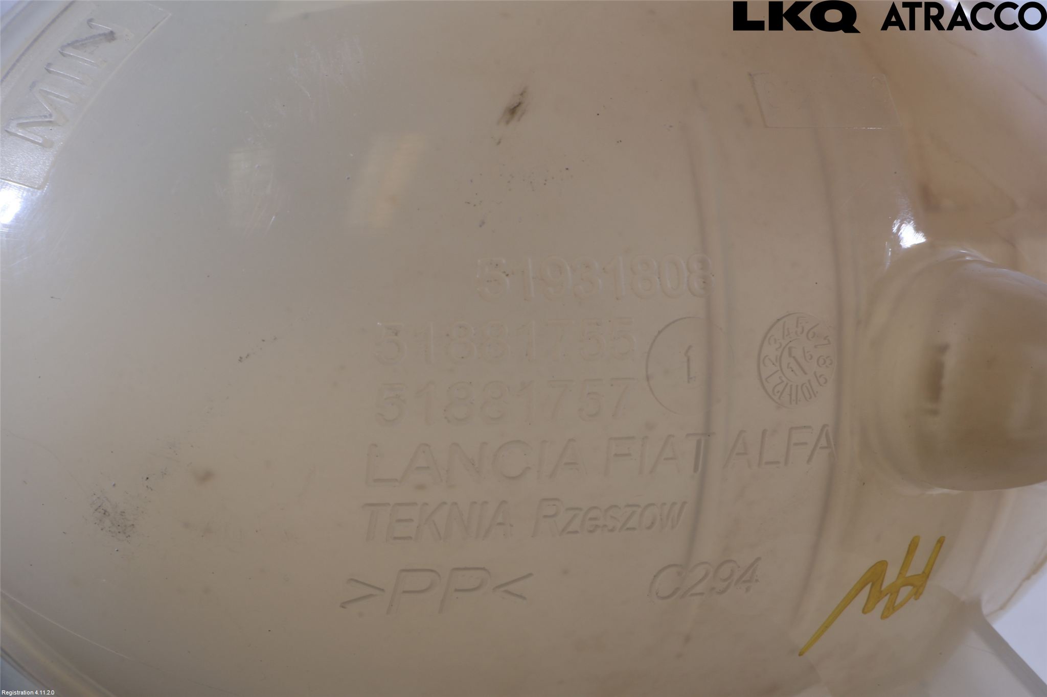 Fiat 500L 13-19 Expansionstank