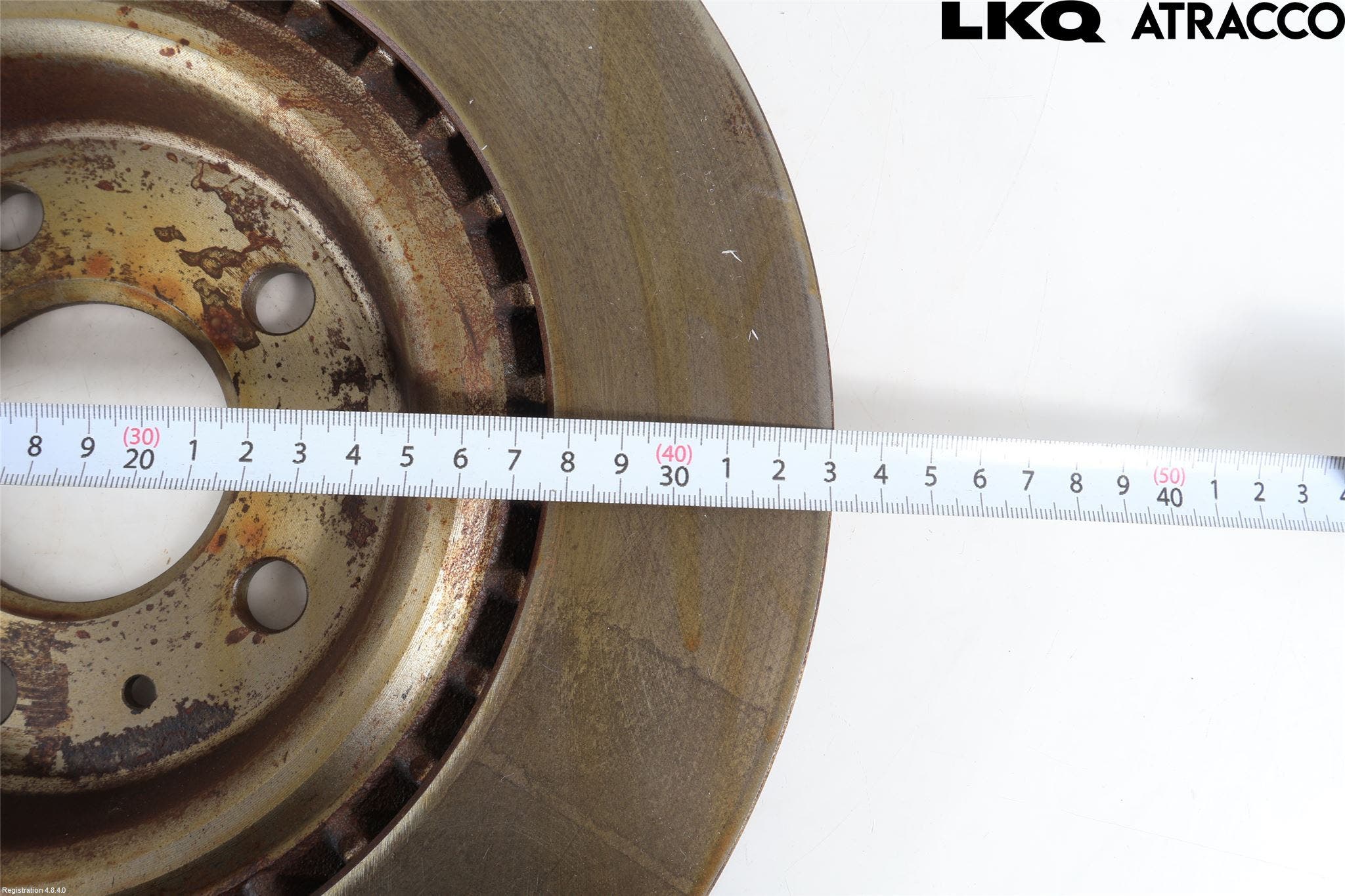 Audi A5 07-16 Bromsskiva Bak