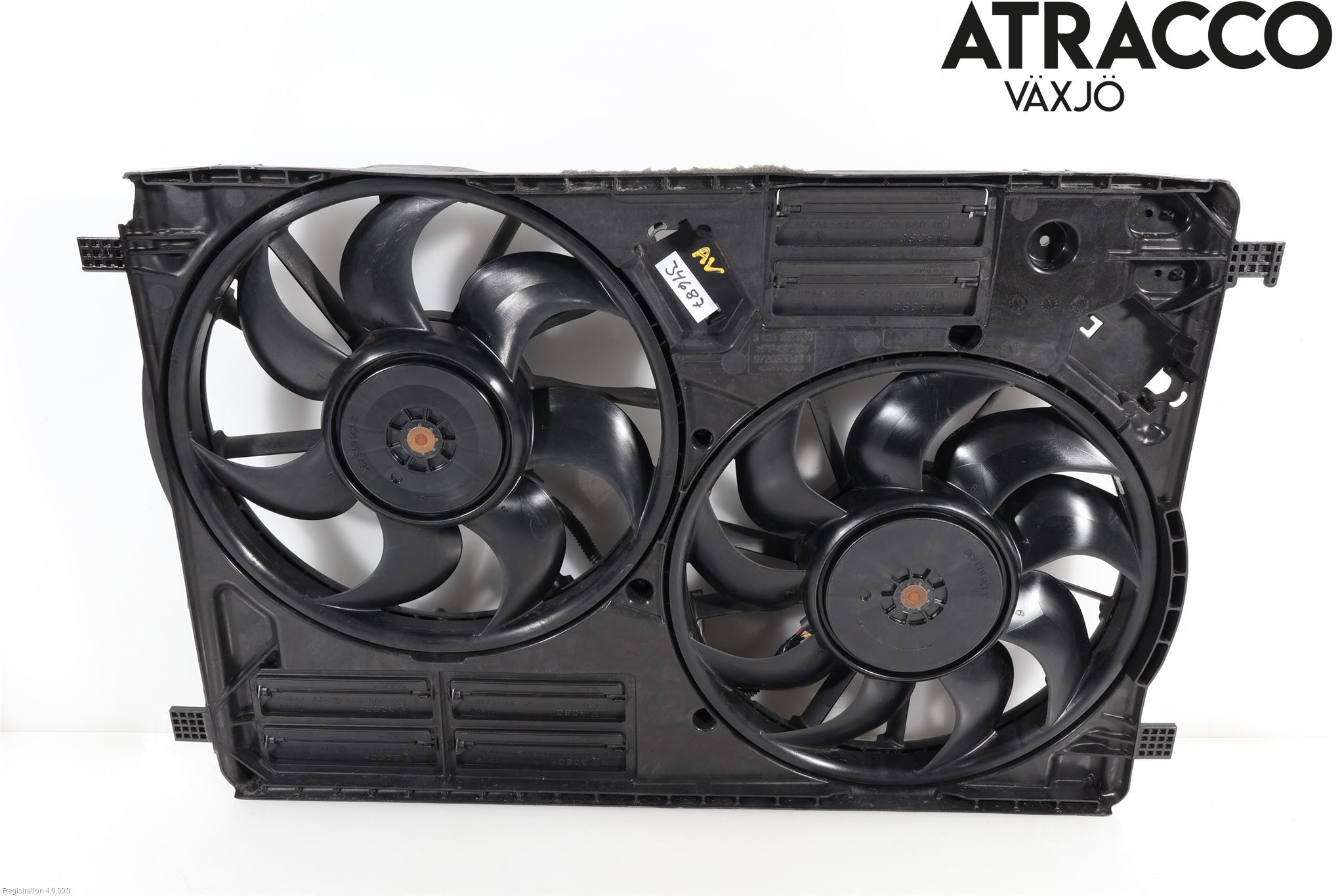 Ford GRAND C-MAX 15-19 Kylfläktkåpa