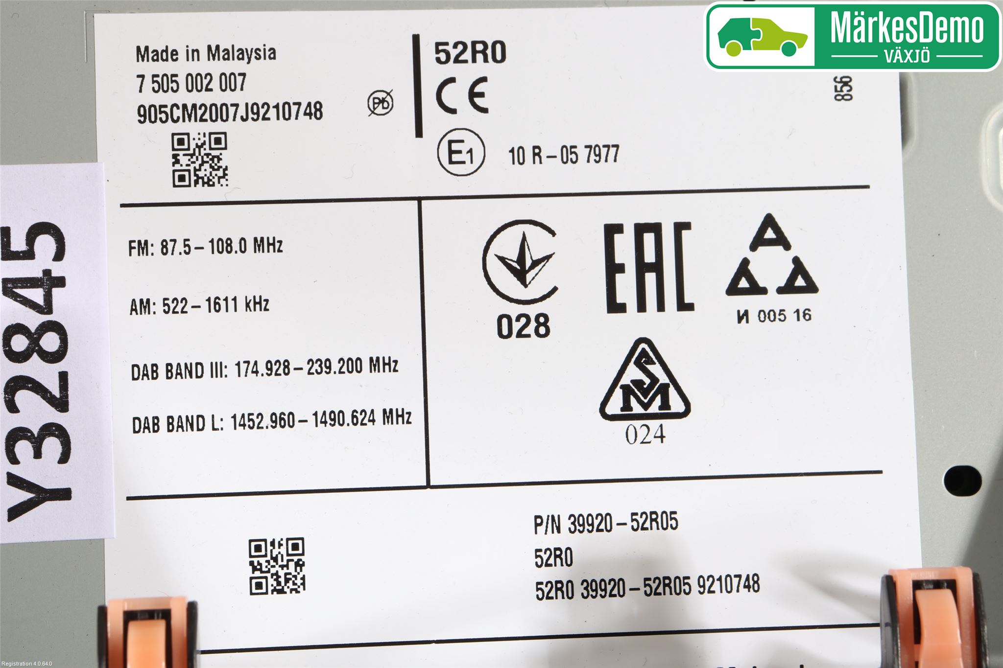 Suzuki SWIFT 17-24 Cd Radio - Multimediapanel