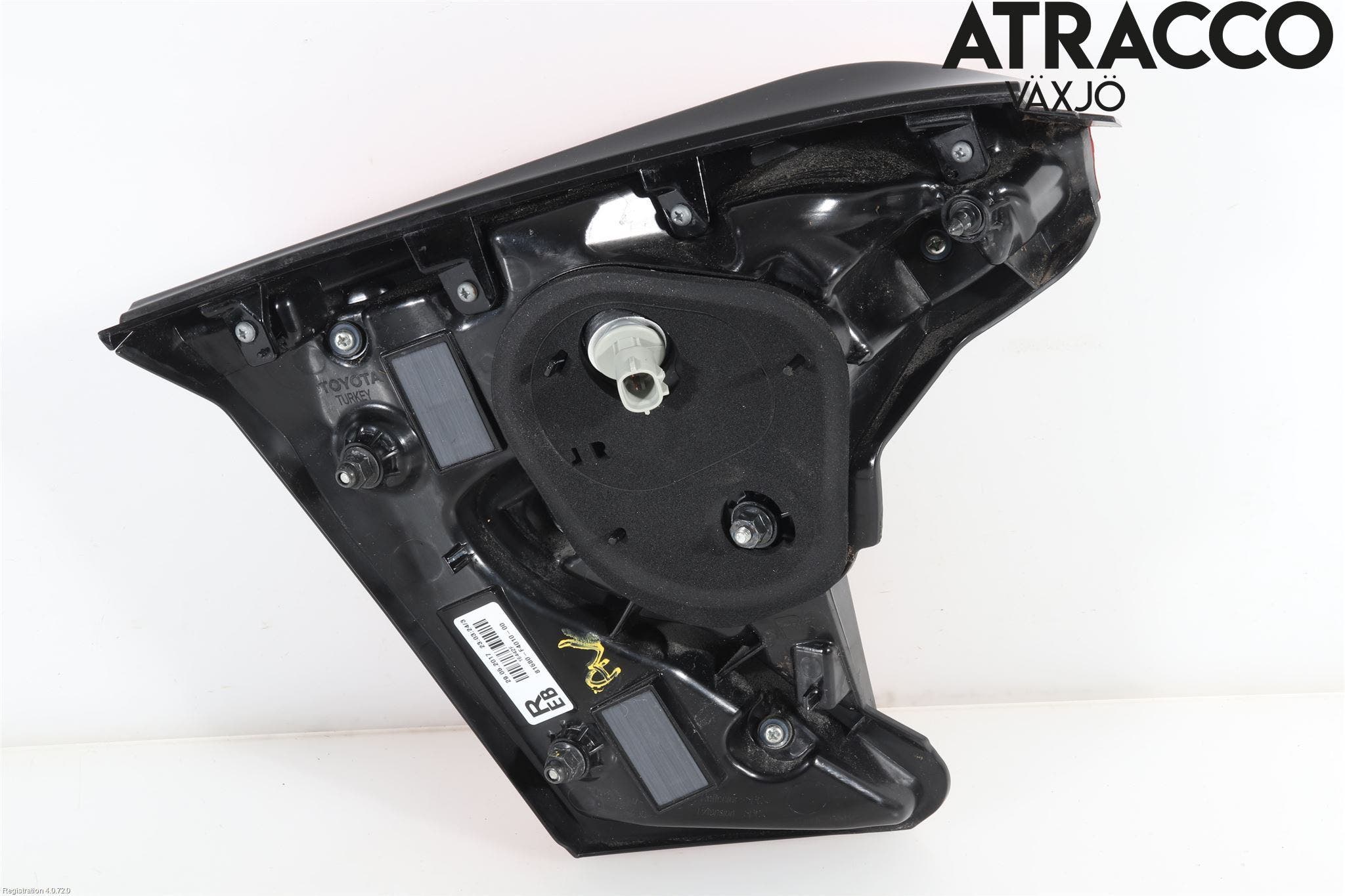 Toyota C-HR 16-23 Bakljus Lucka Hö