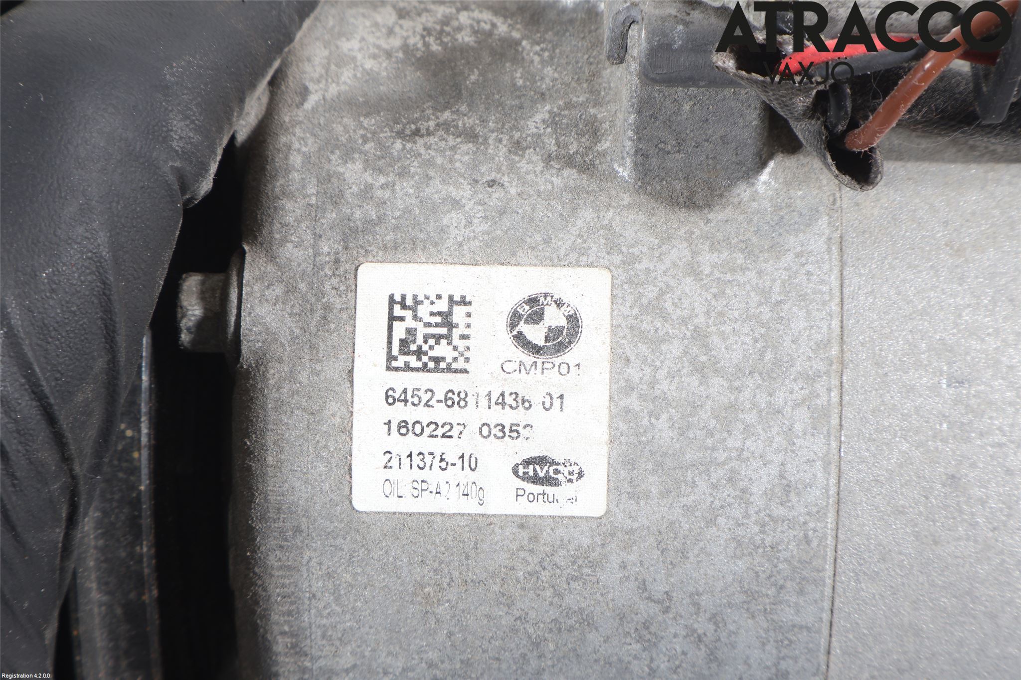 BMW 5 F10/F11/F18 09-17 Ac Kompressor