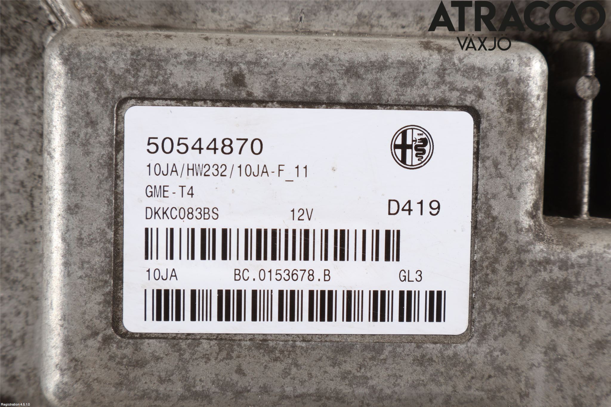 Alfa GIULIA Styrenhet Insprut Bensin