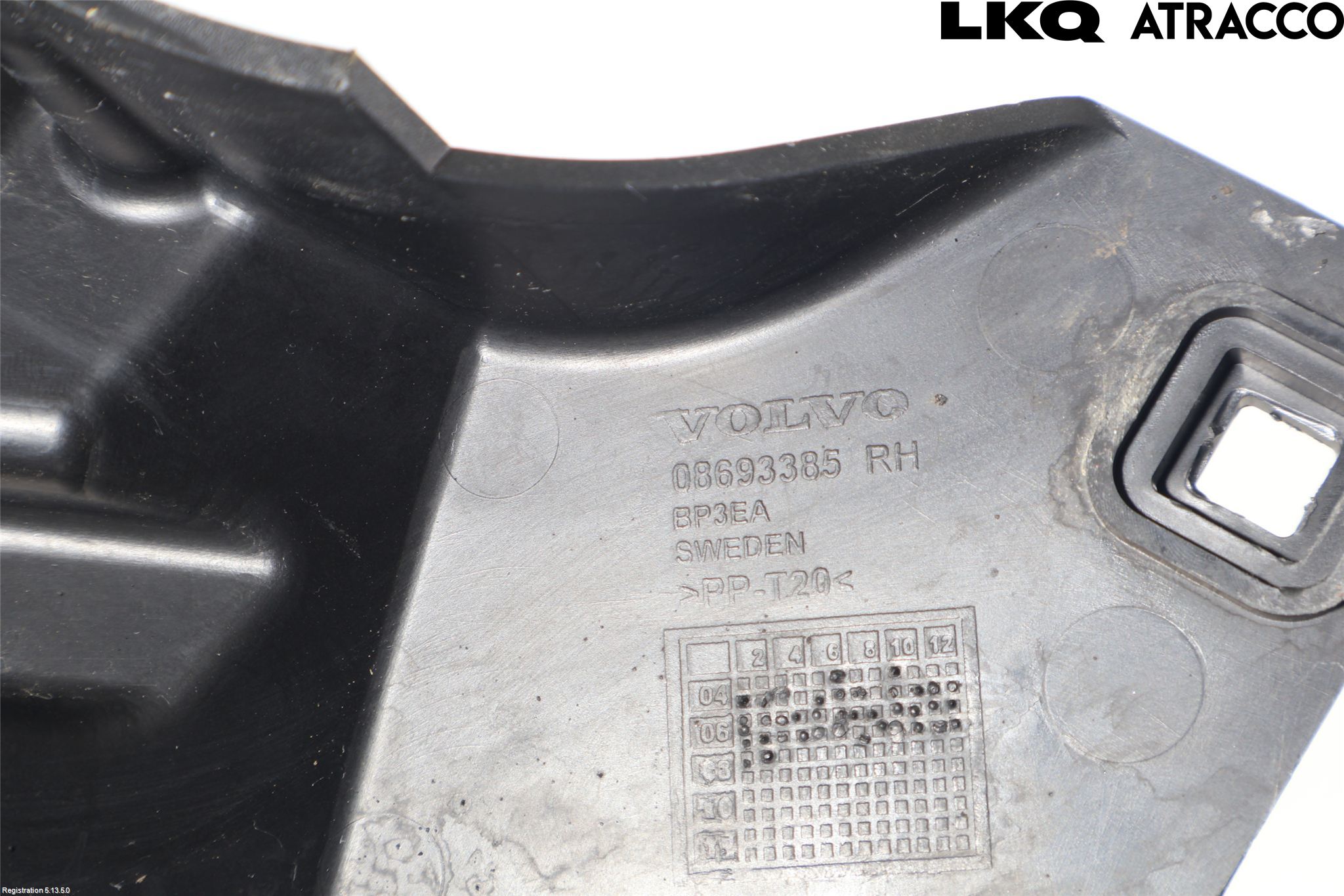 Volvo V70 05-08 Stötfångarfäste Bak Hö