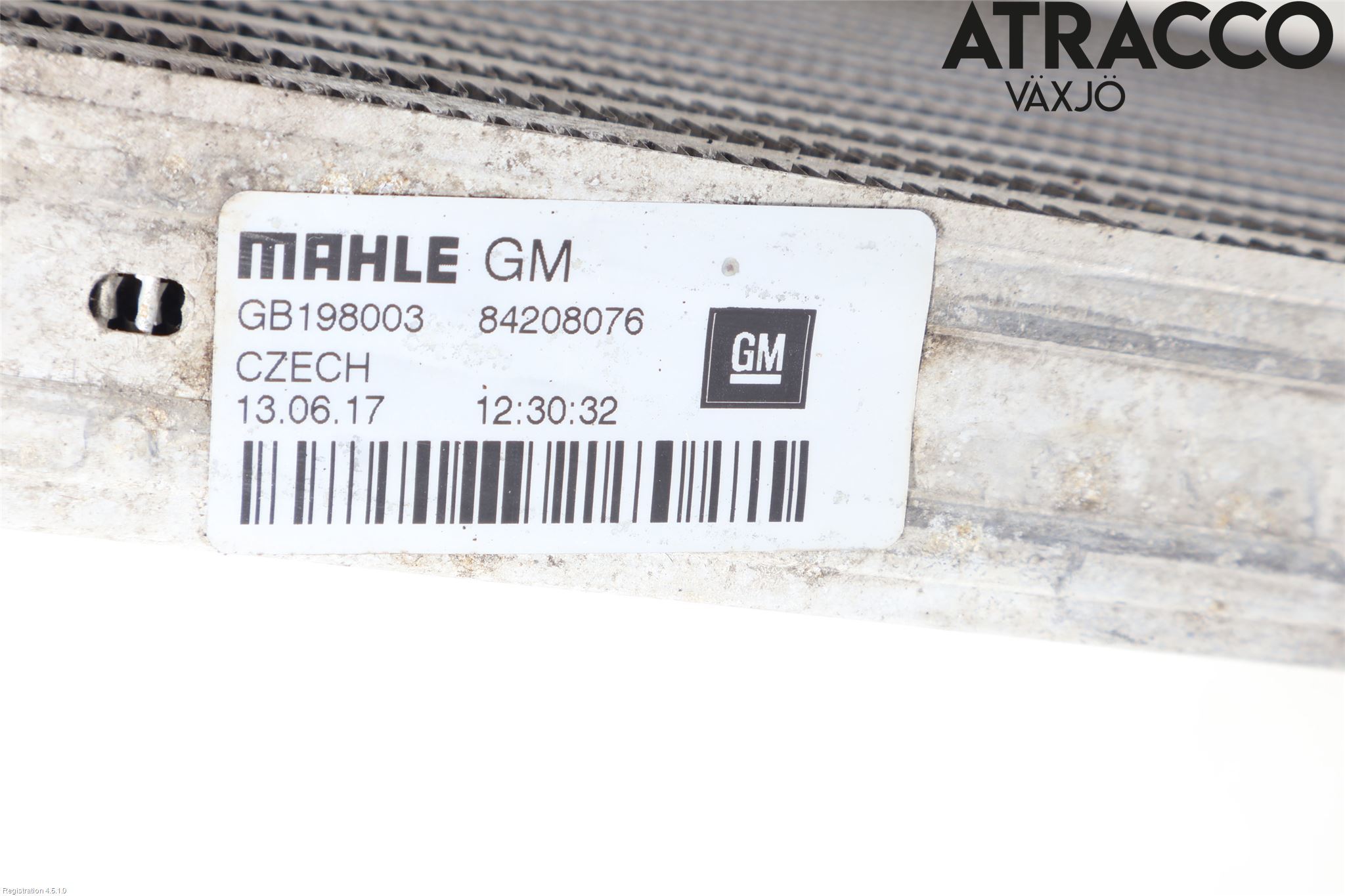 Opel INSIGNIA 17- Laddluft-Intercooler Kyl