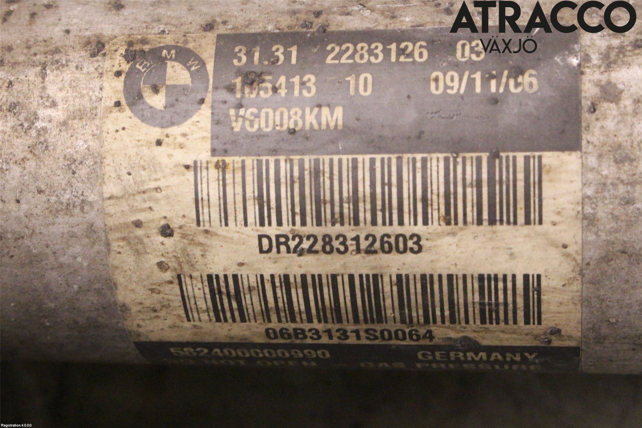 BMW 5 E60/61 Sed/Tou 02-10 Fjäderben Fram Höger
